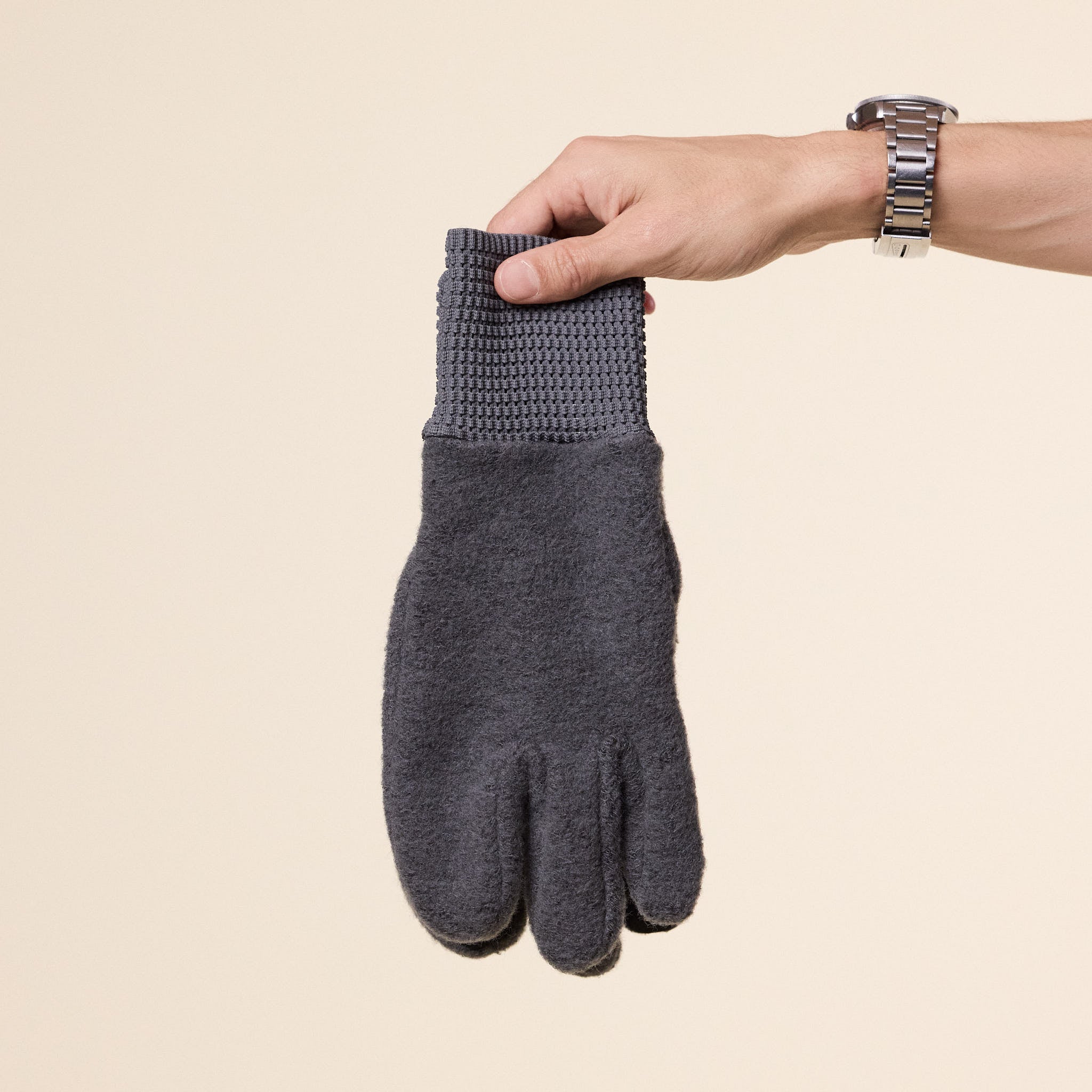 Goldwin 0 - Wool Fleece Gloves - Dark Lava