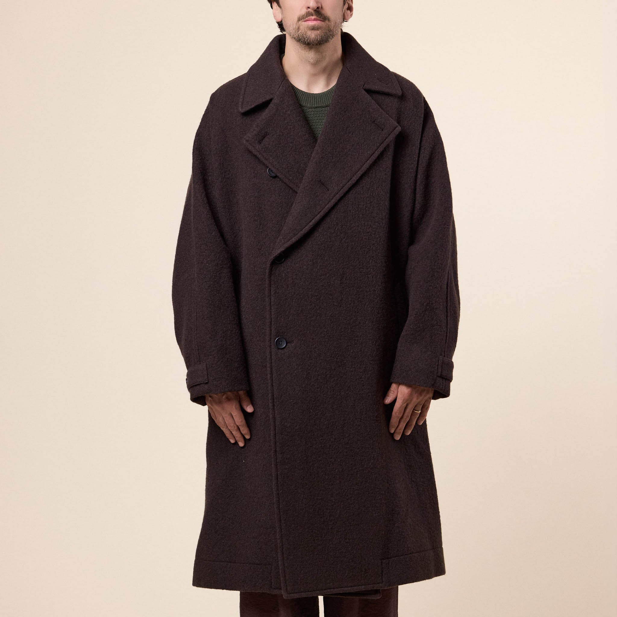 IM Men - Fuller Wool Coat - Brown