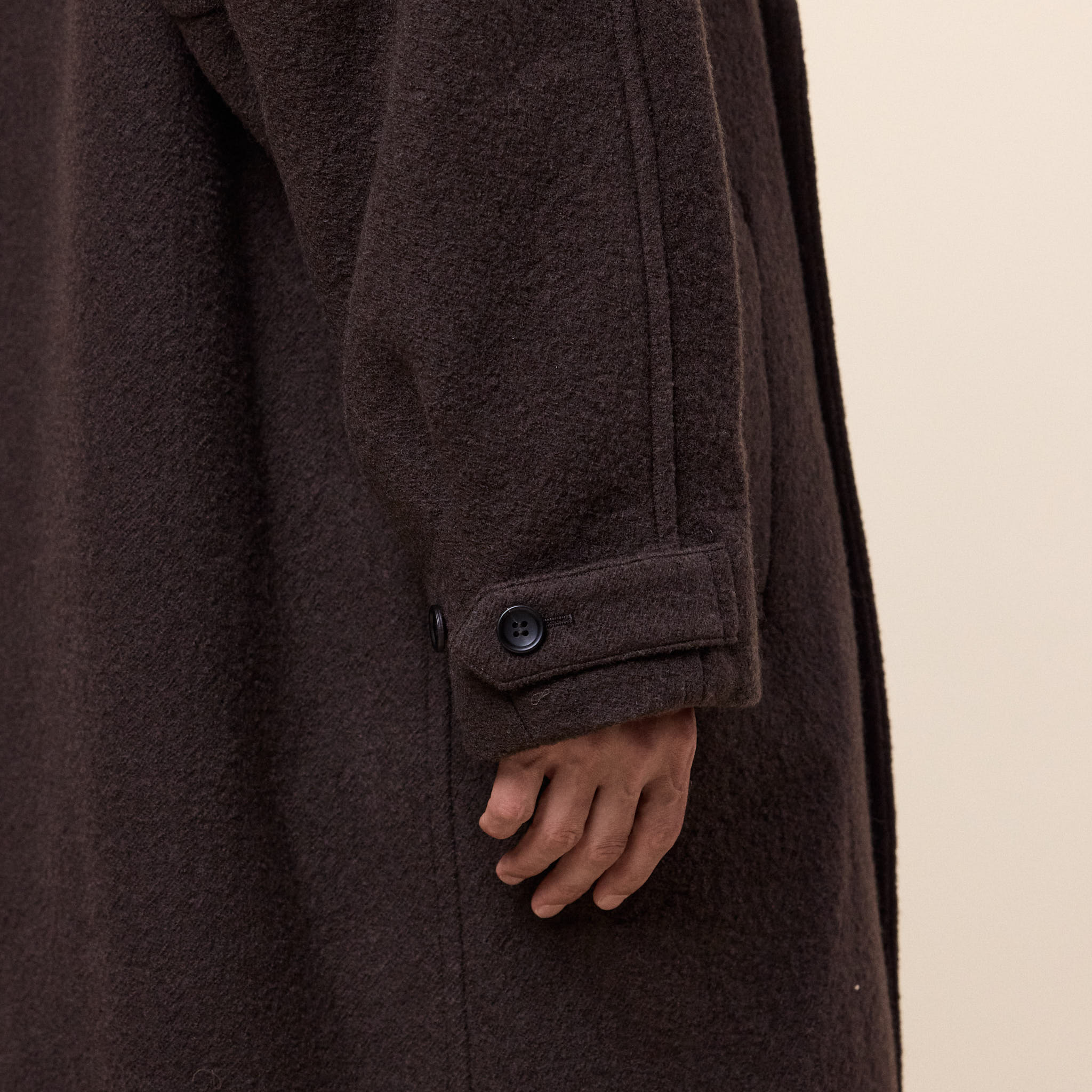 IM Men - Fuller Wool Coat - Brown