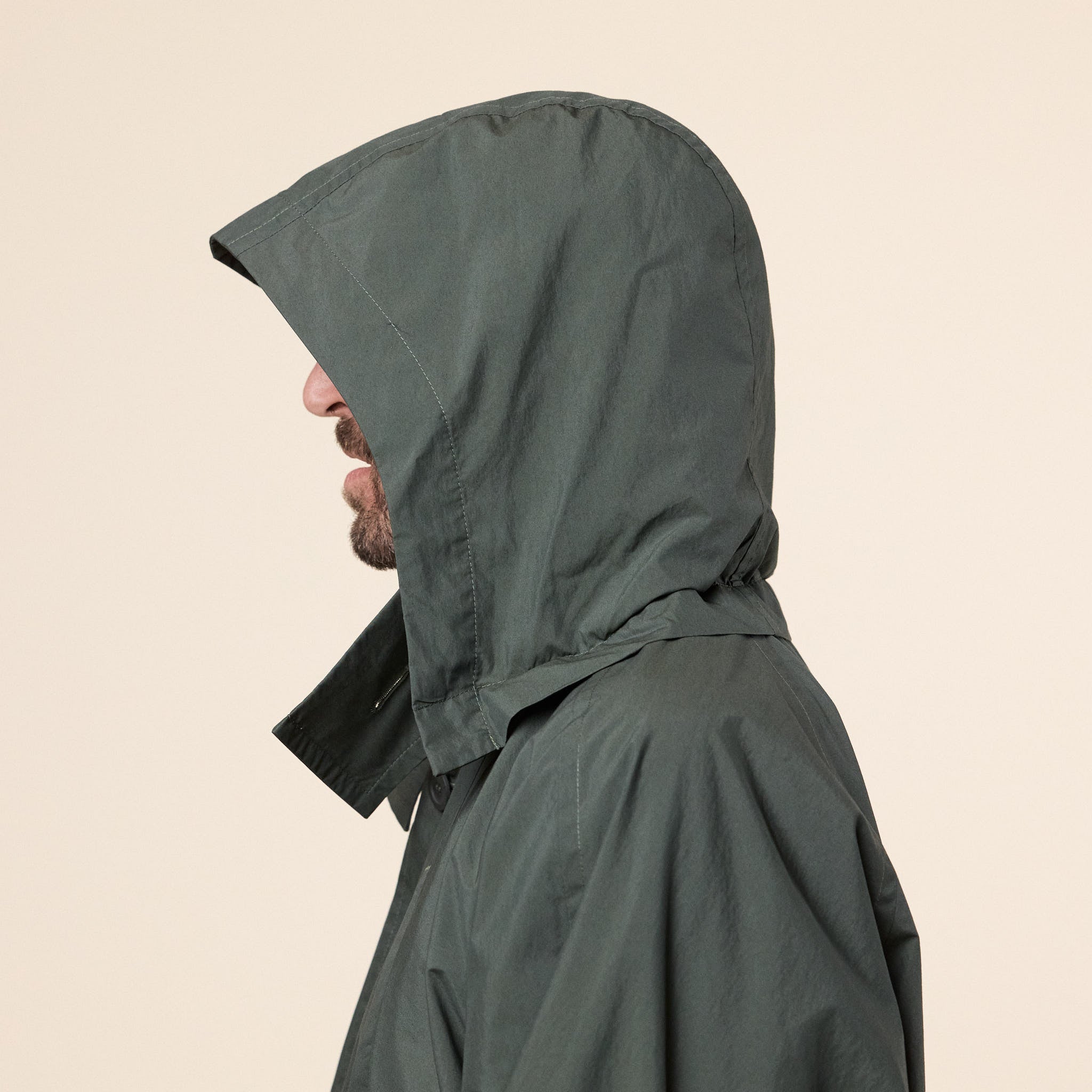 Homme Plissé Issey Miyake - Slit Coat Blouson - Green