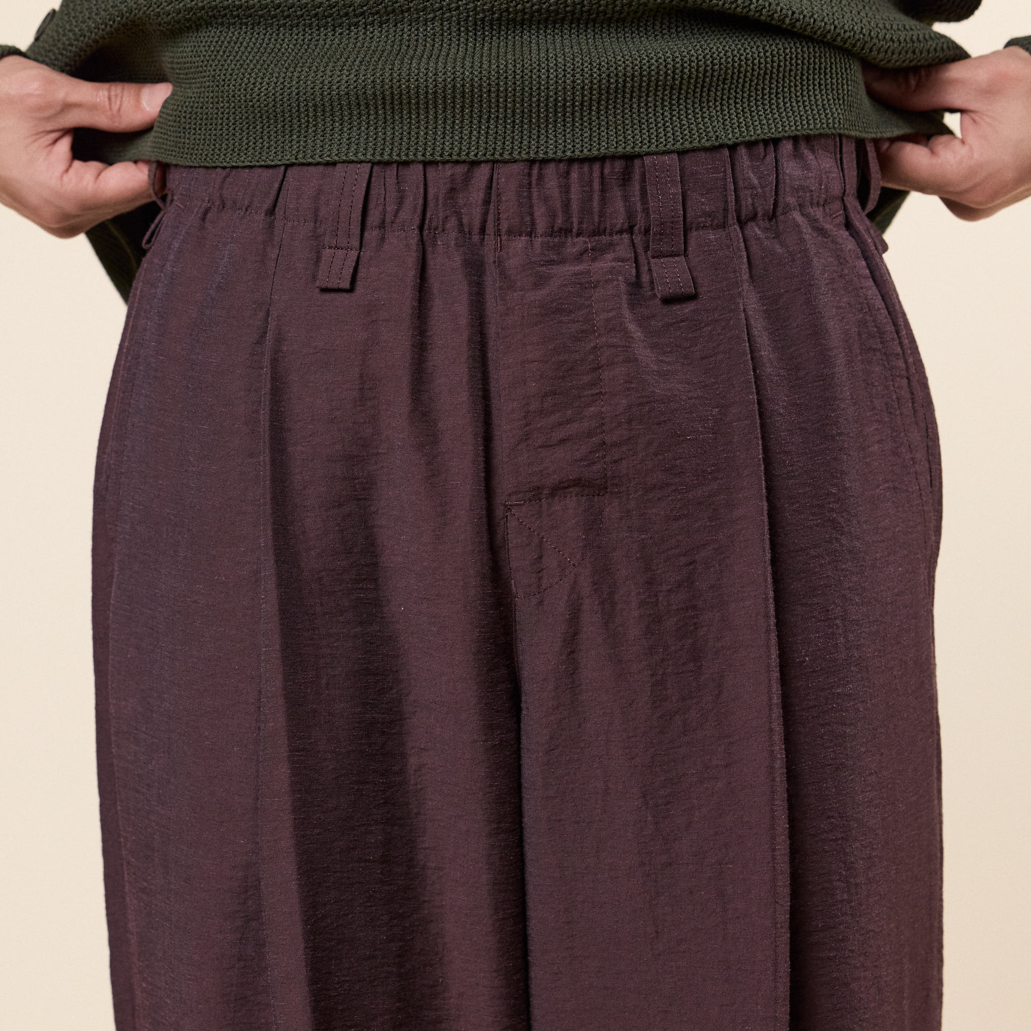 Homme Plissé Issey Miyake - Opacity Trousers - Brown