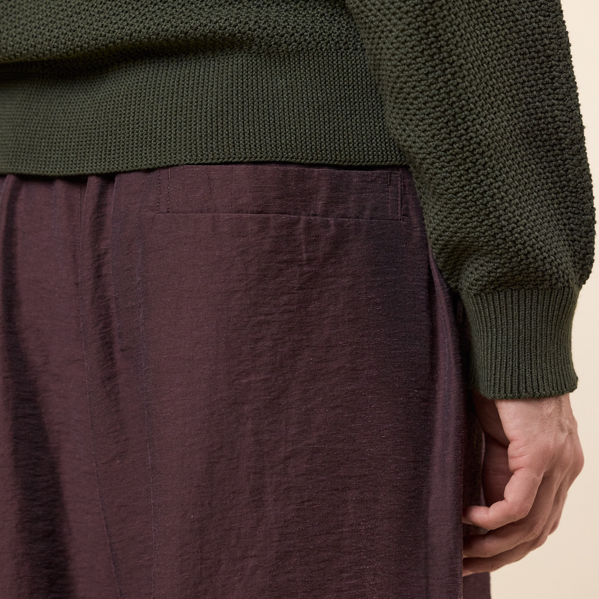 Homme Plissé Issey Miyake - Opacity Trousers - Brown