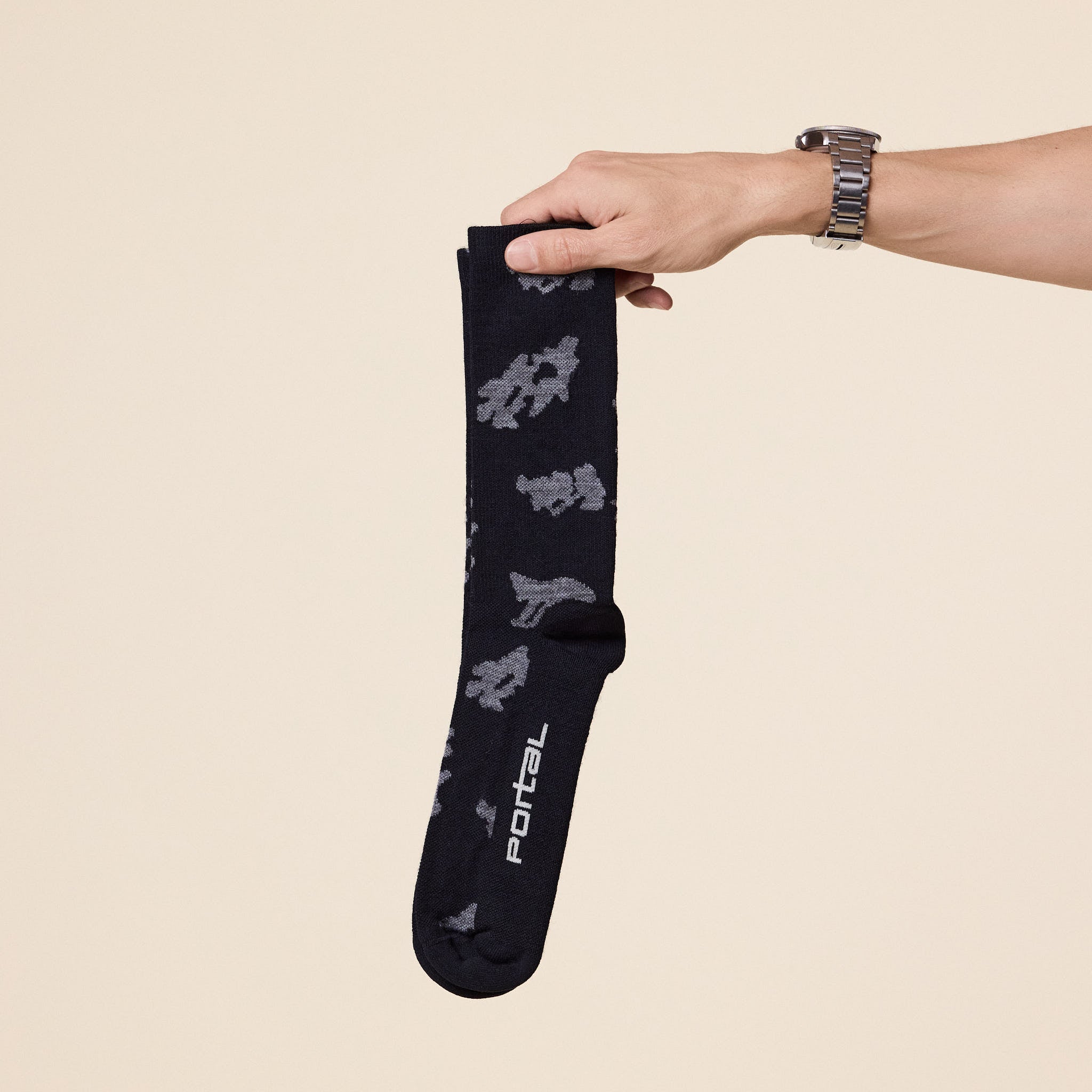 Portal - Ritual Merino Sock - Black Beauty