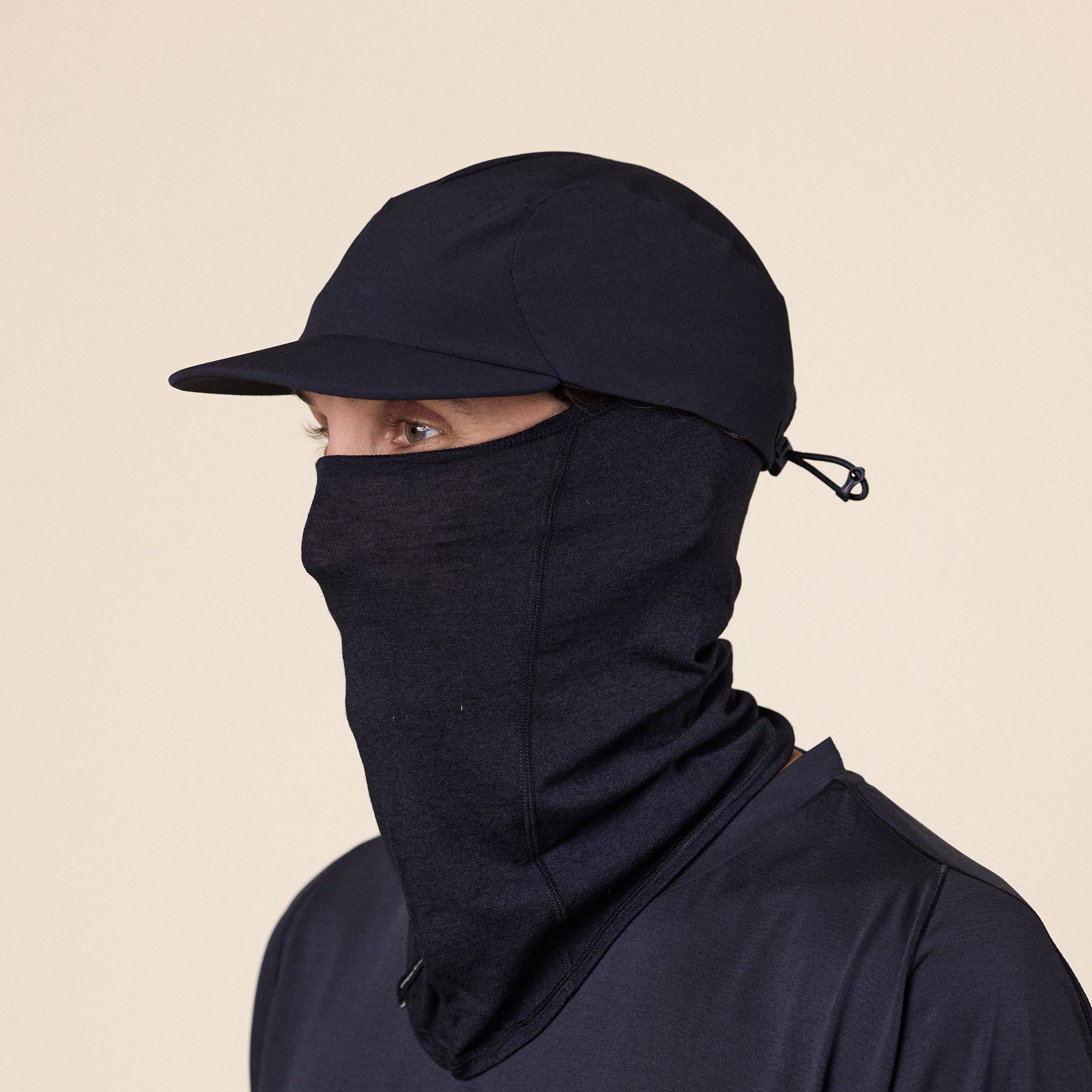 Portal - Drift Merino Gaitor - Black Beauty