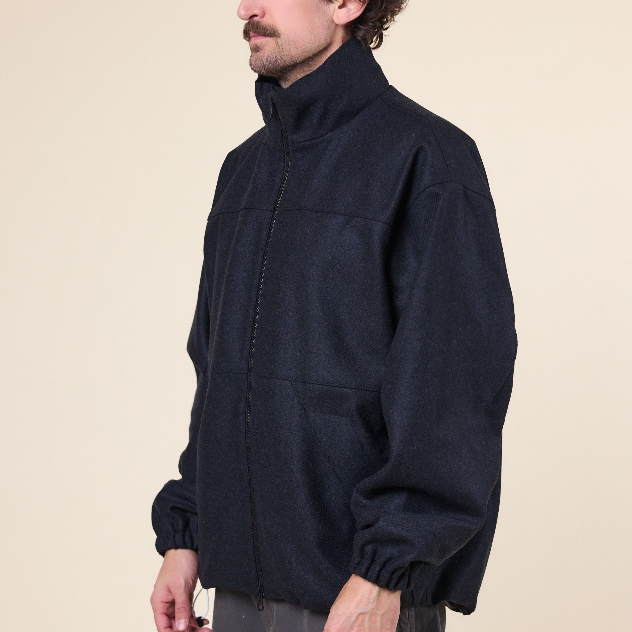 GR10K - Panno Hooded Jacket - Brood Grey
