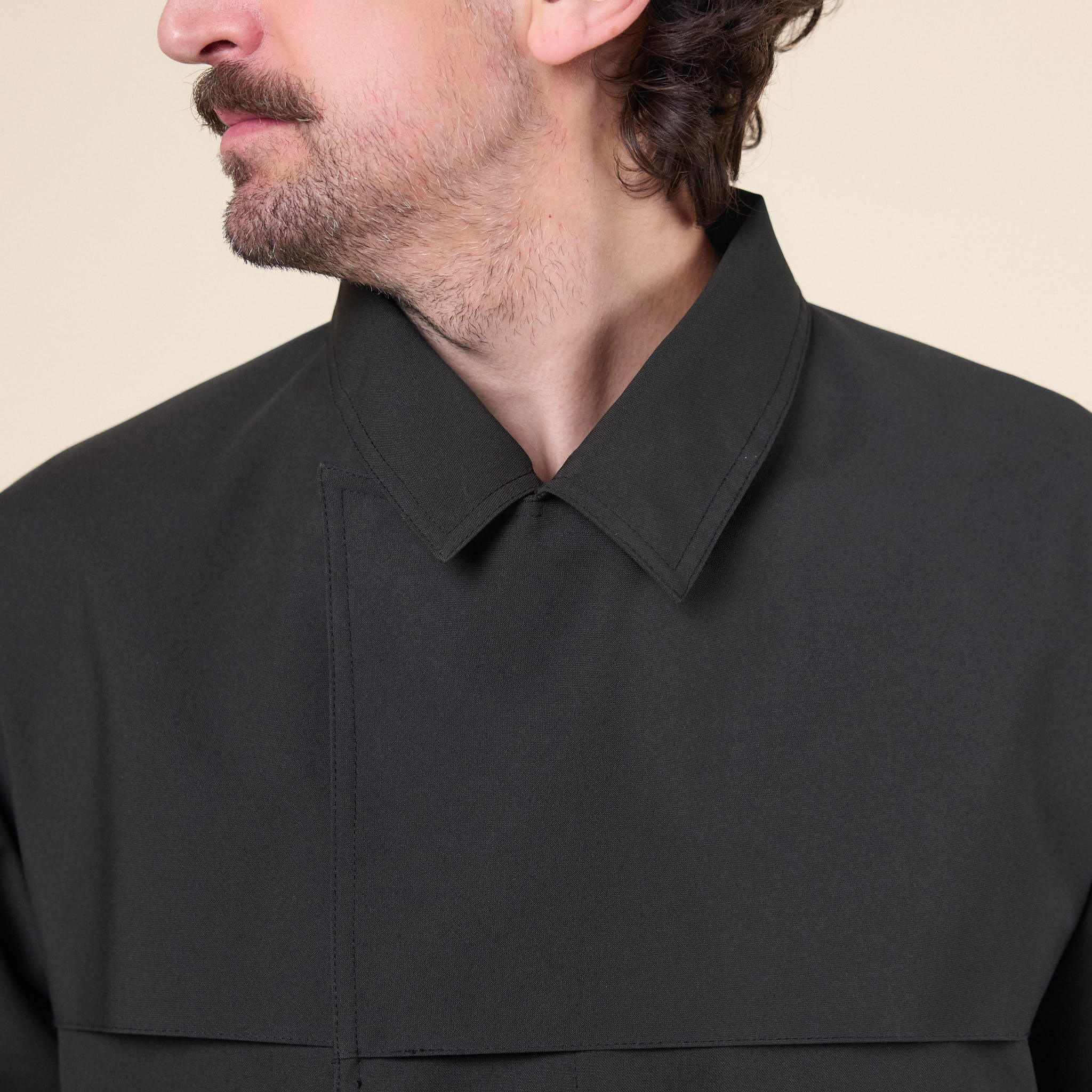 GR10K - Canvas 2Layer Coat - Dark Soil Grey