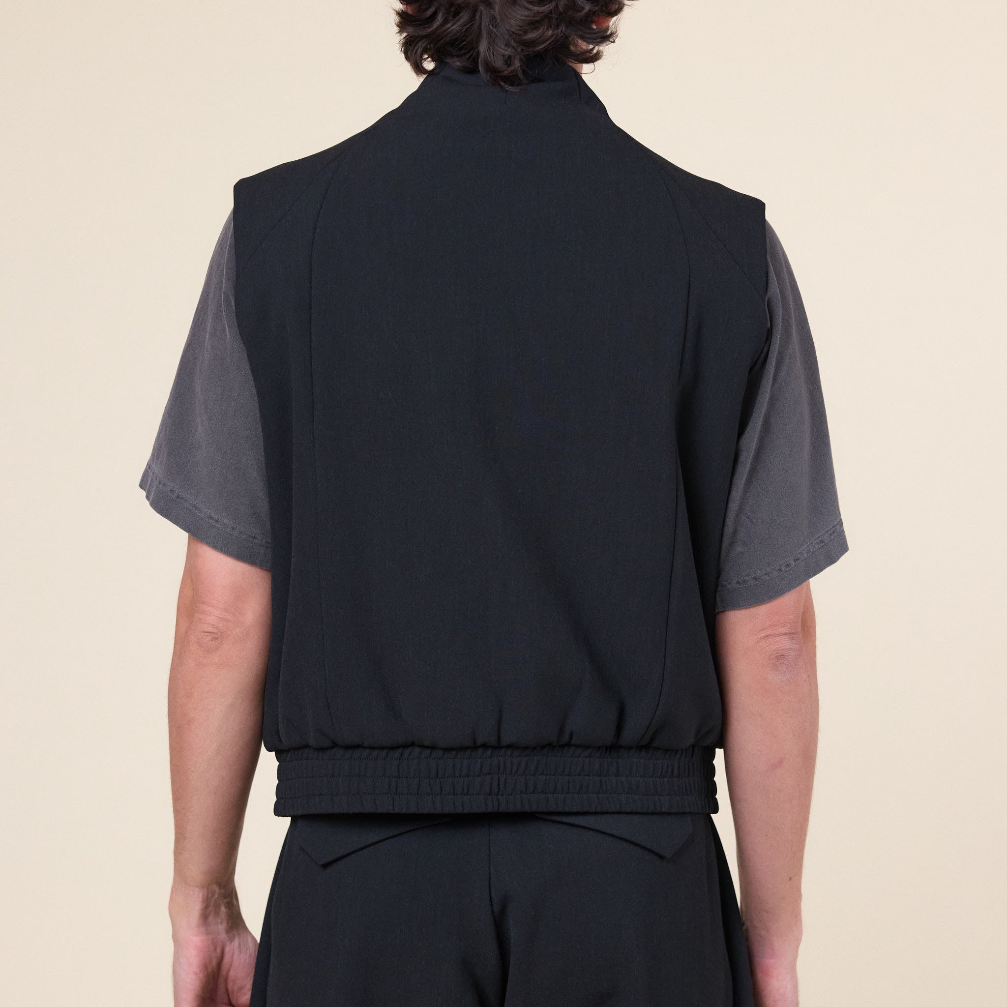 J.L-A.L - Uvez Gilet - Shungite Black