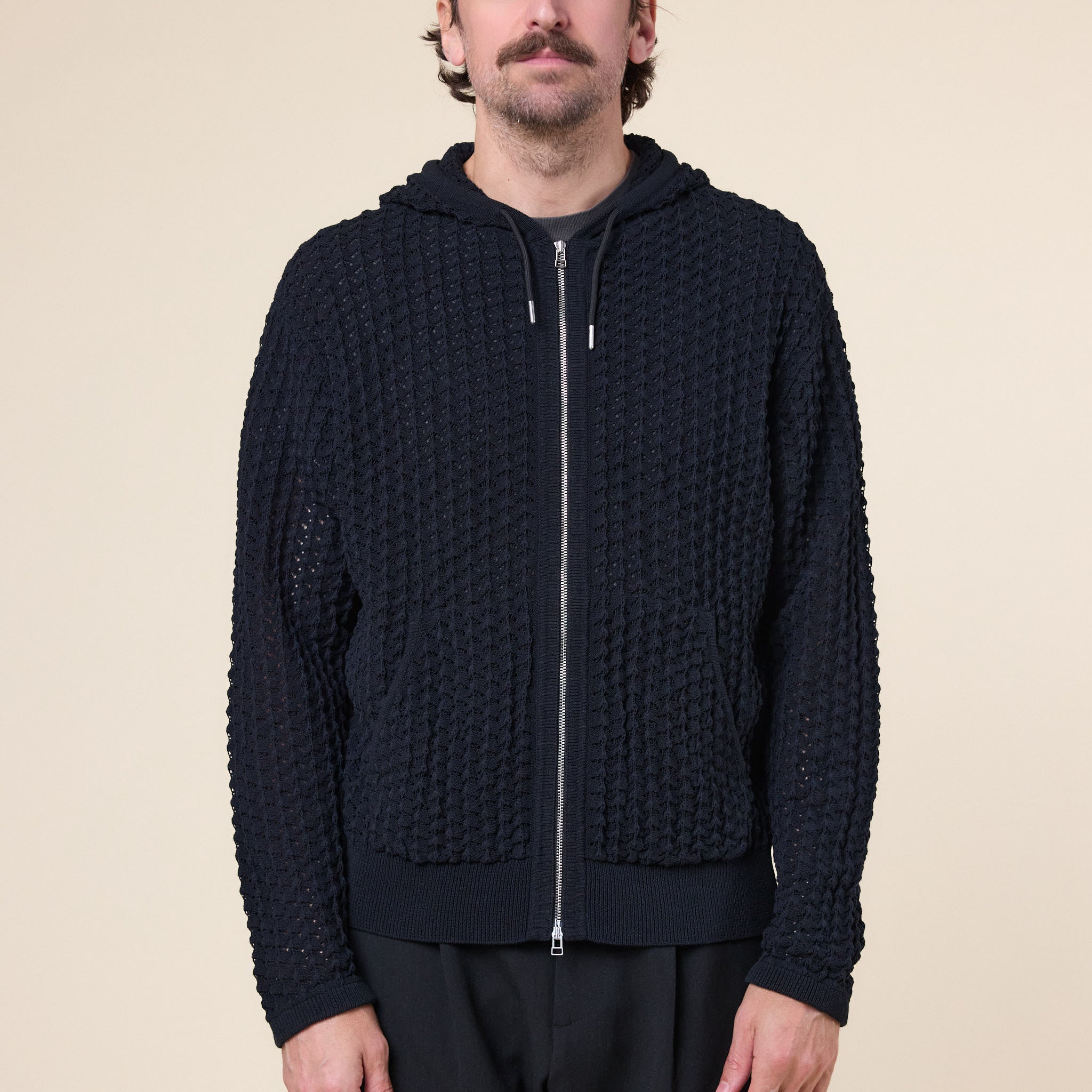 J.L-A.L - Telez Hoodie - Shungite Black