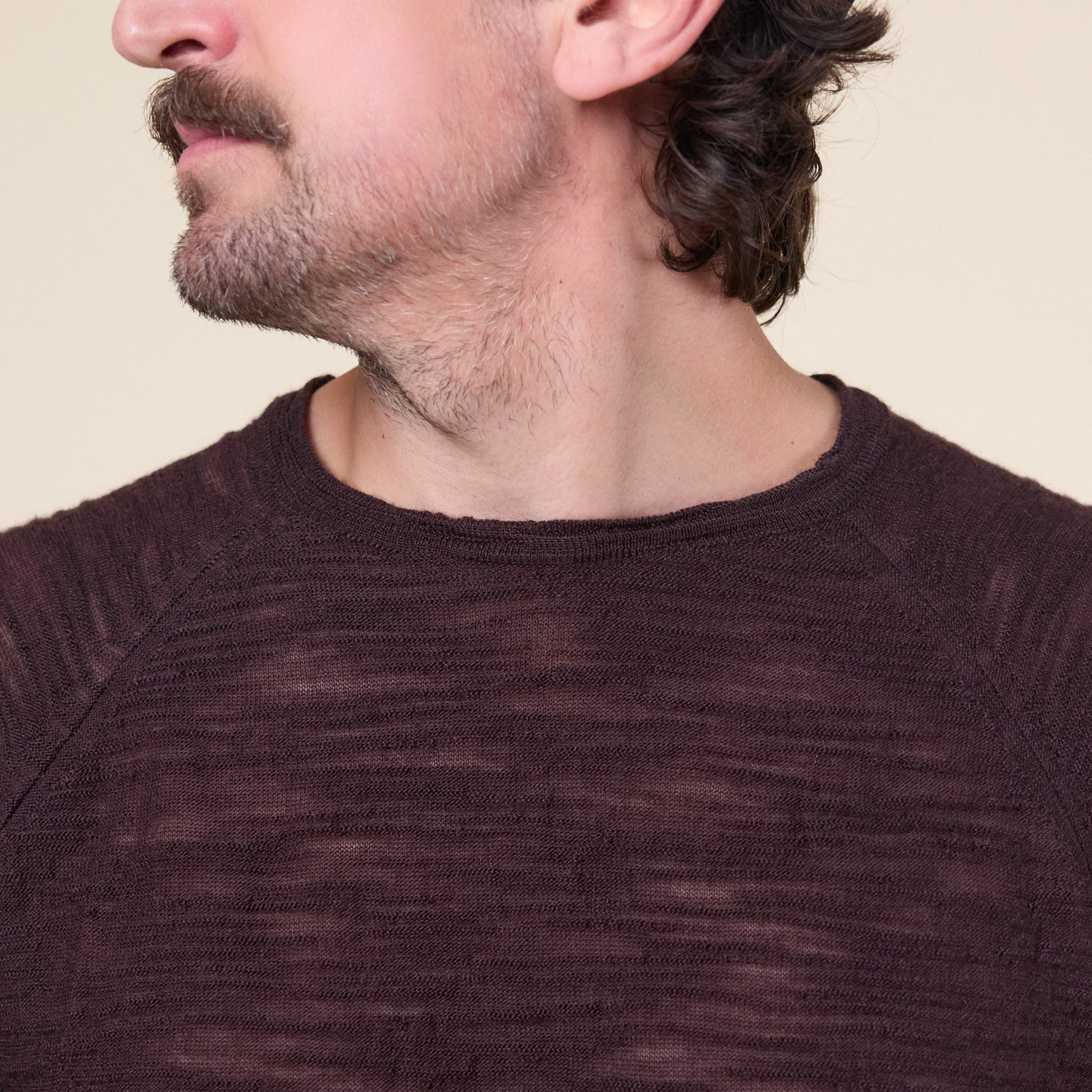 J.L-A.L - Valio Knitted Long Sleeve Top - Terra Brown