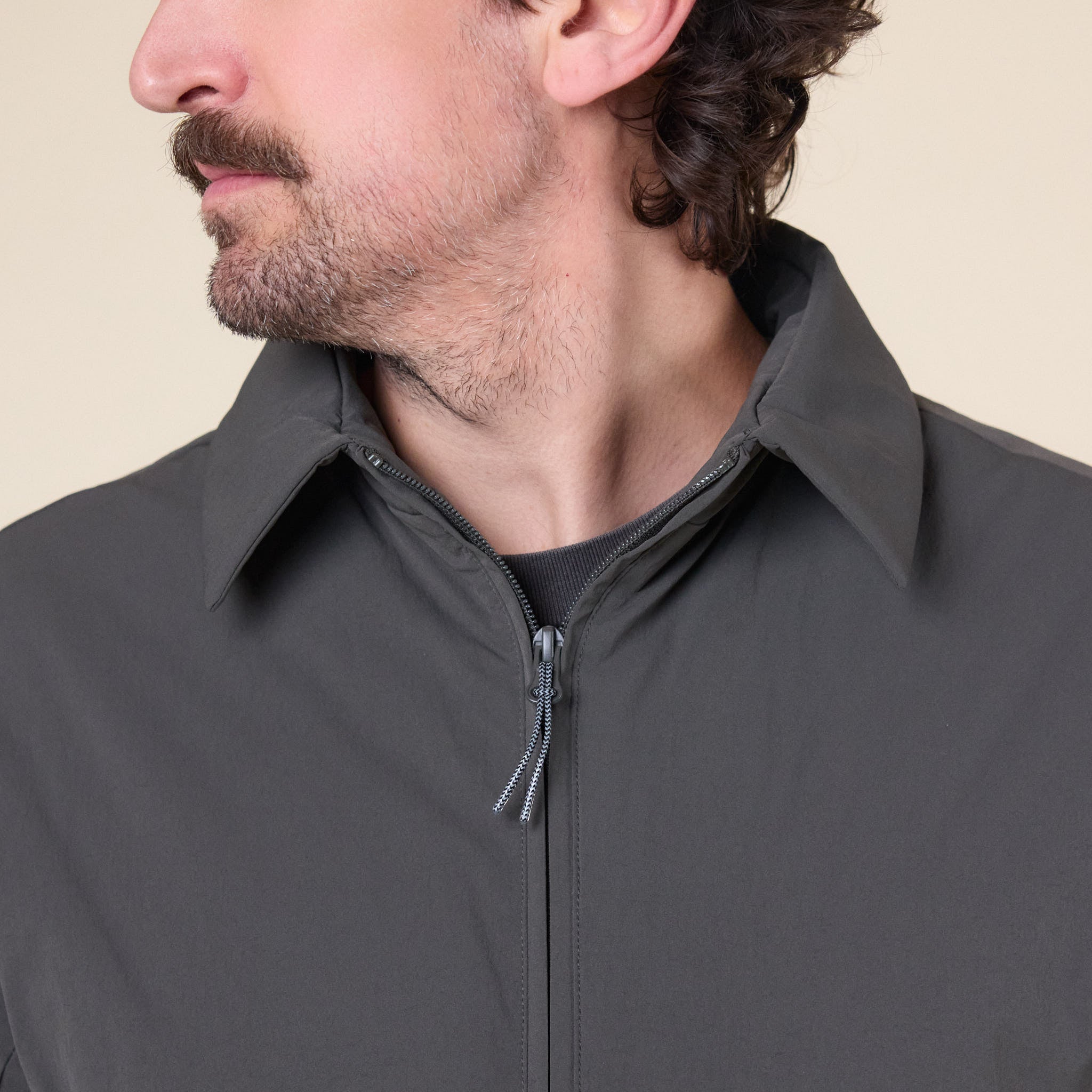 Roa Hiking - Onsen Primaloft Overshirt / Jacket - Dark Grey