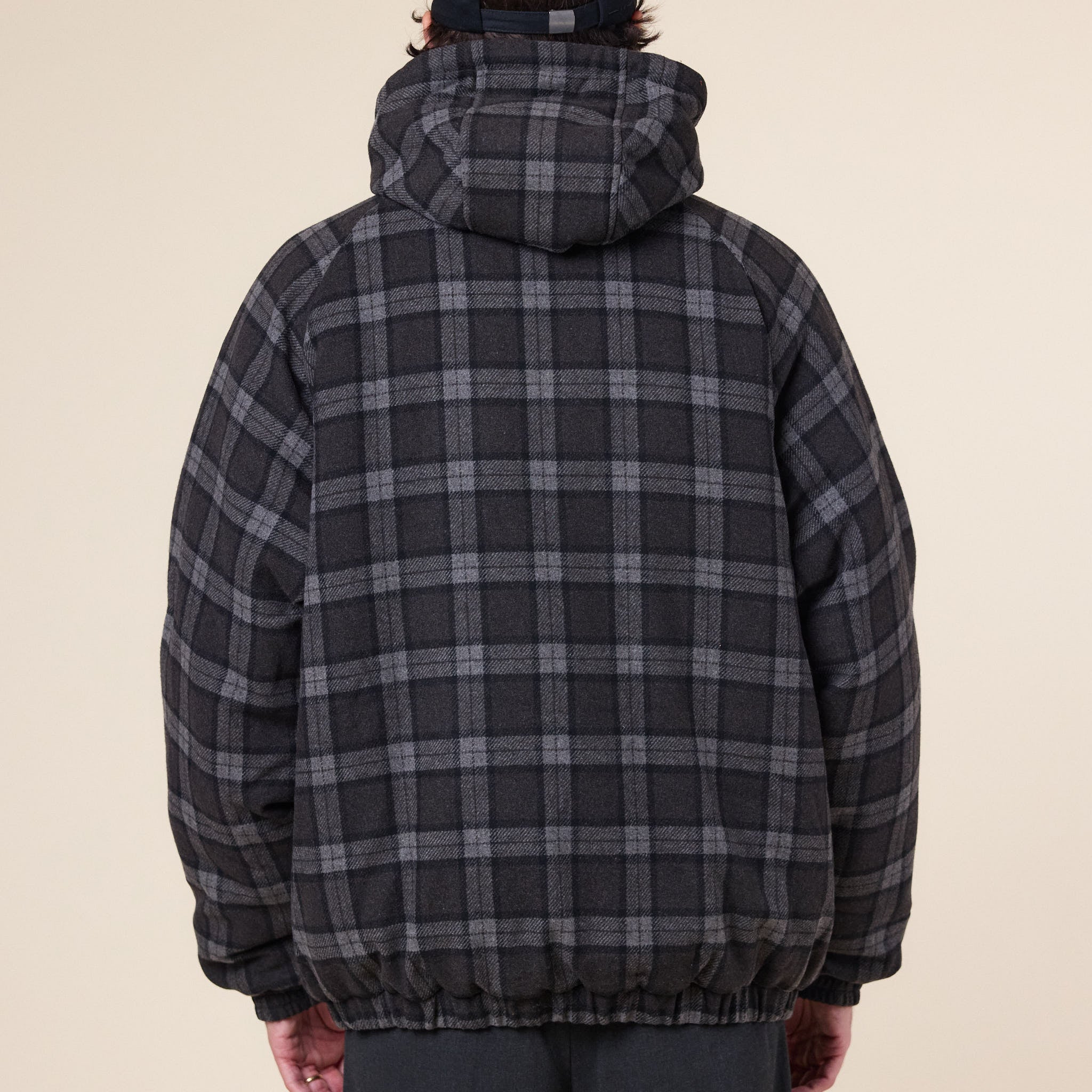 Roa Hiking - Logger Wool Primaloft Checked Jacket - Anthracite