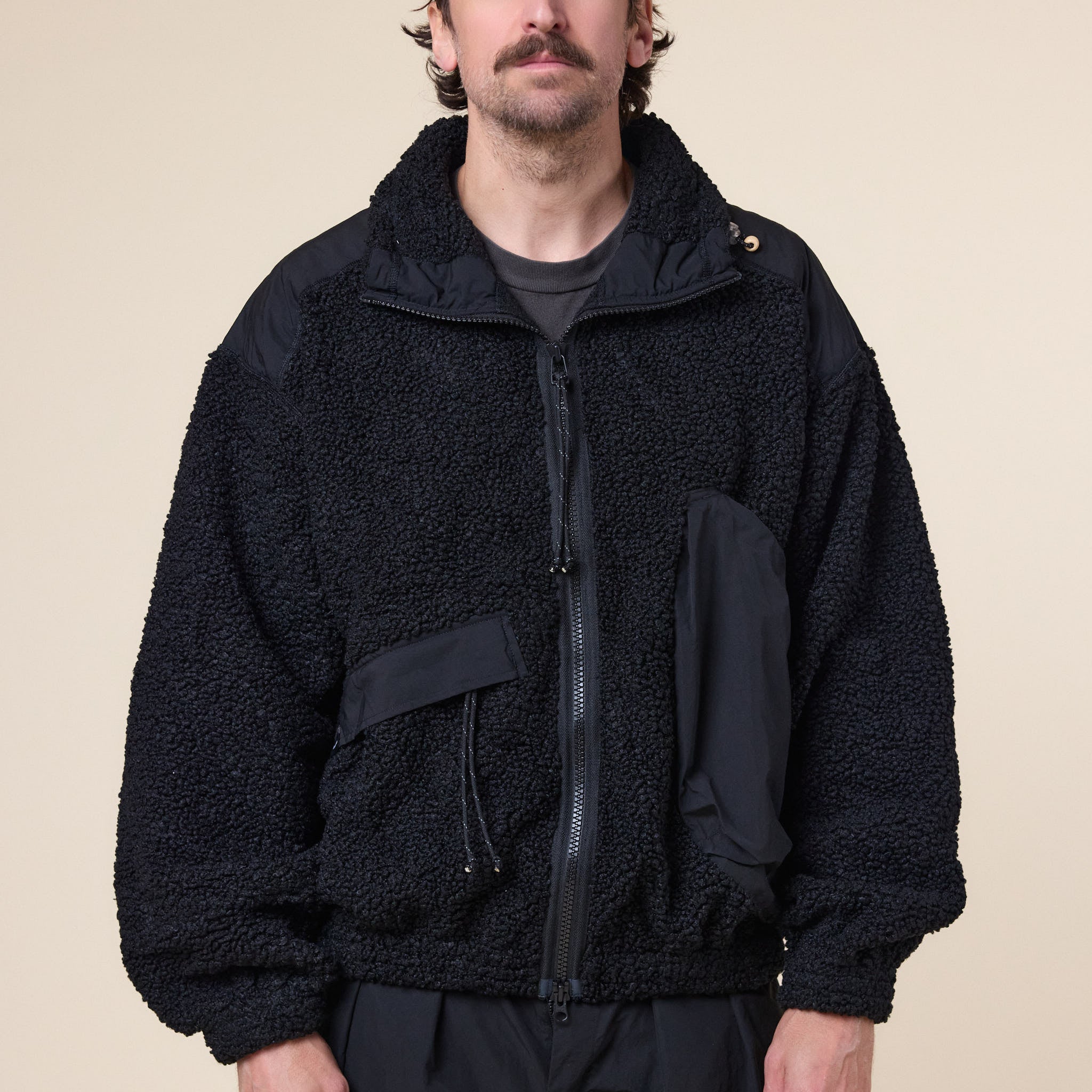 Earth / Studies - MS-110PA ESCEP Fleece Jacket - Anthracite