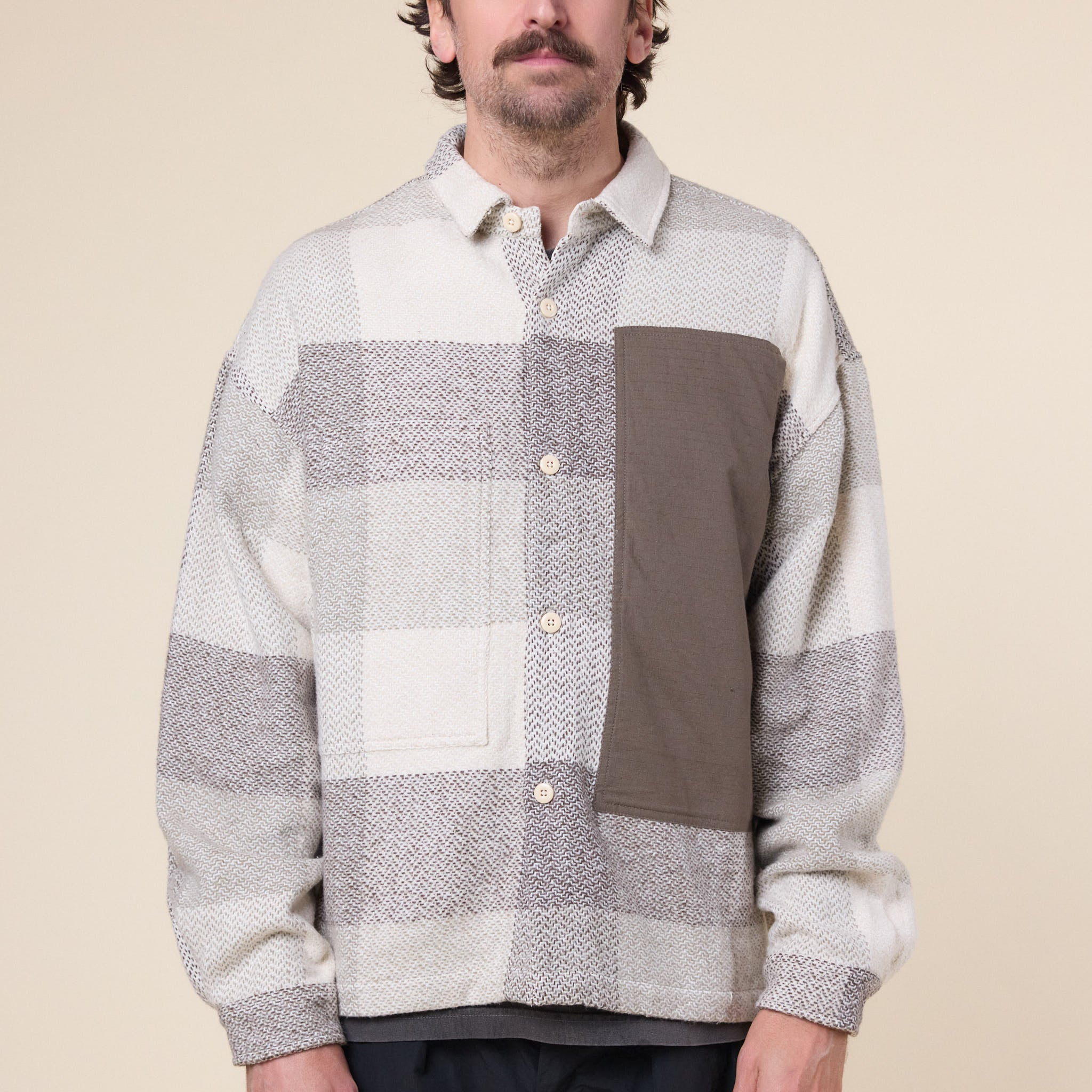 Earth / Studies - MS-109 Flannel Research Shirt - Ponderosa Strata