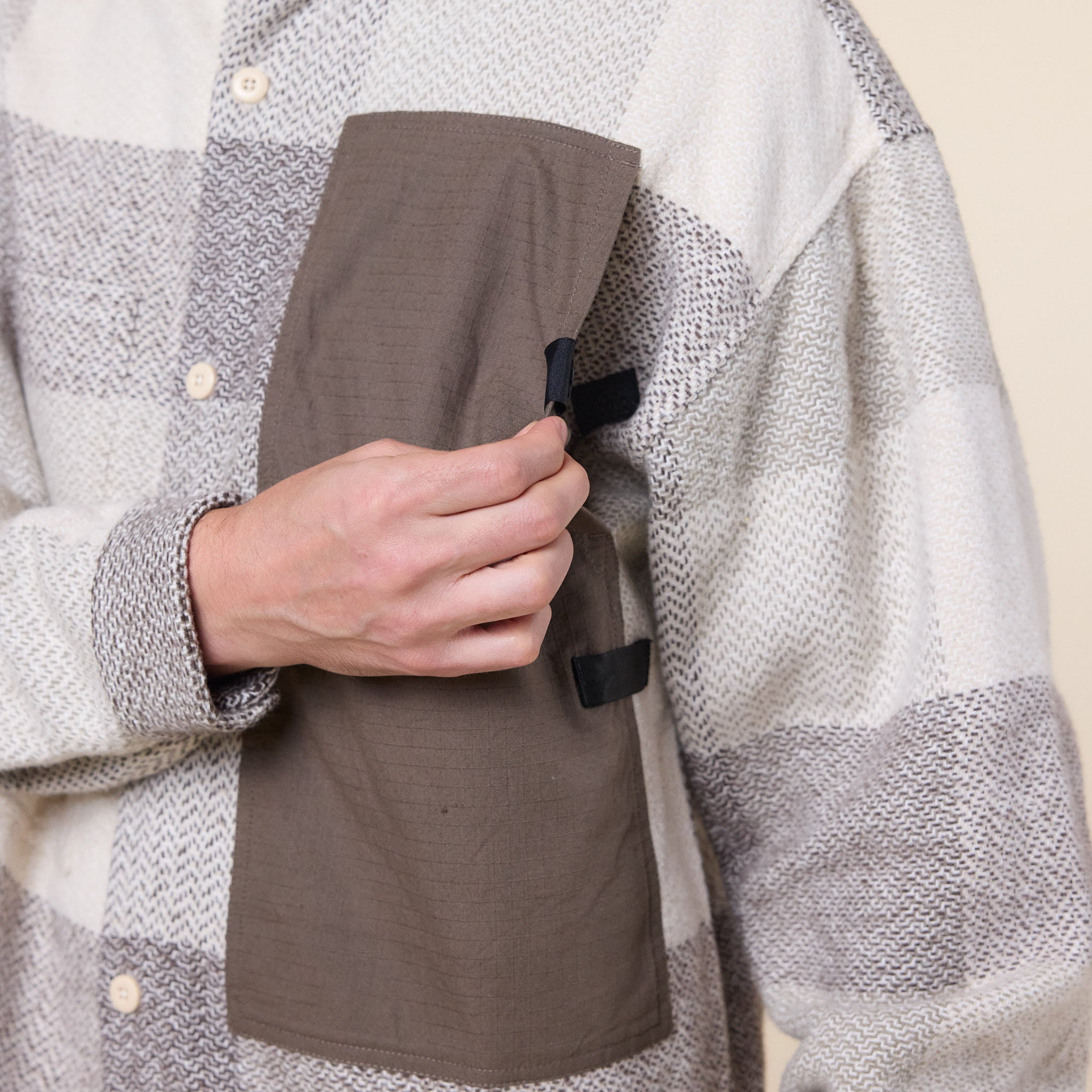 Earth / Studies - MS-109 Flannel Research Shirt - Ponderosa Strata