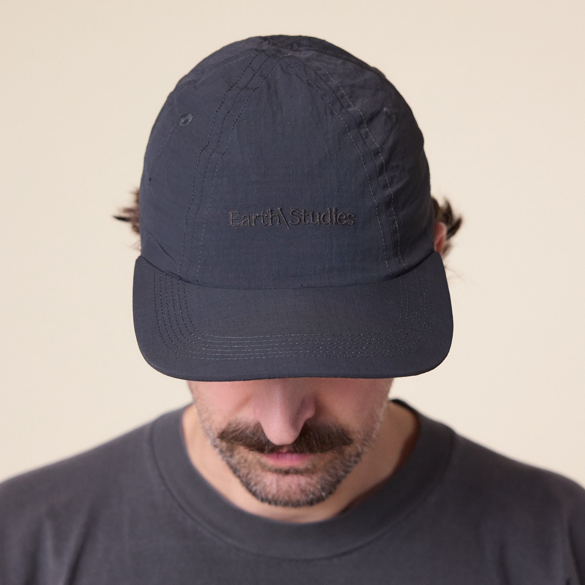Earth/Studies - EQ-115 Six Panel Cap - Carbon