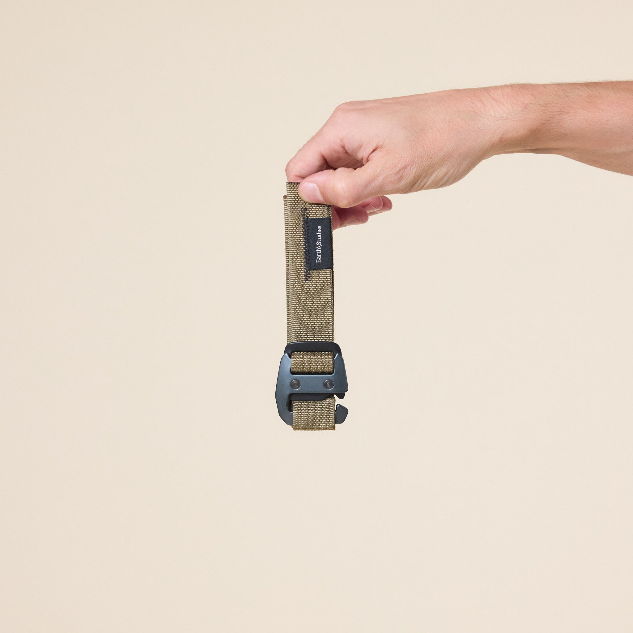 Earth/Studies - EQ-102 Webbing Belt - Tan