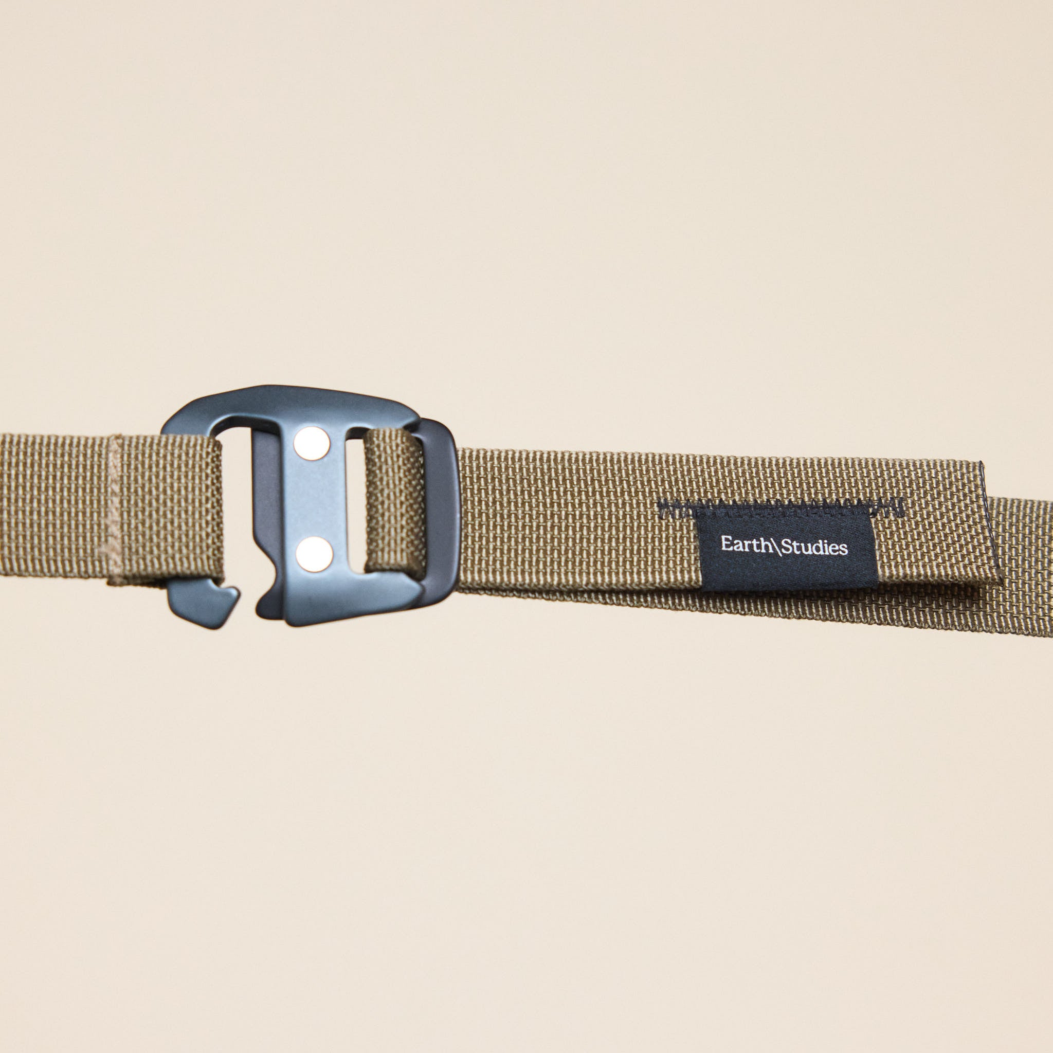 Earth/Studies - EQ-102 Webbing Belt - Tan