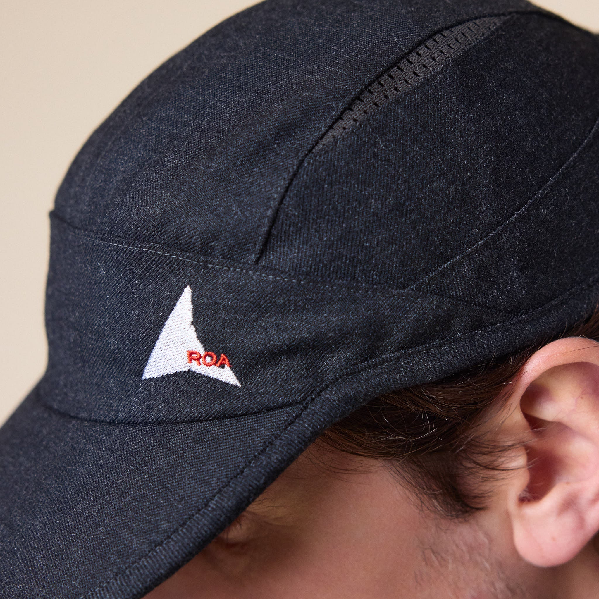 Roa Hiking - Bri Wool Twill Cap - Anthracite