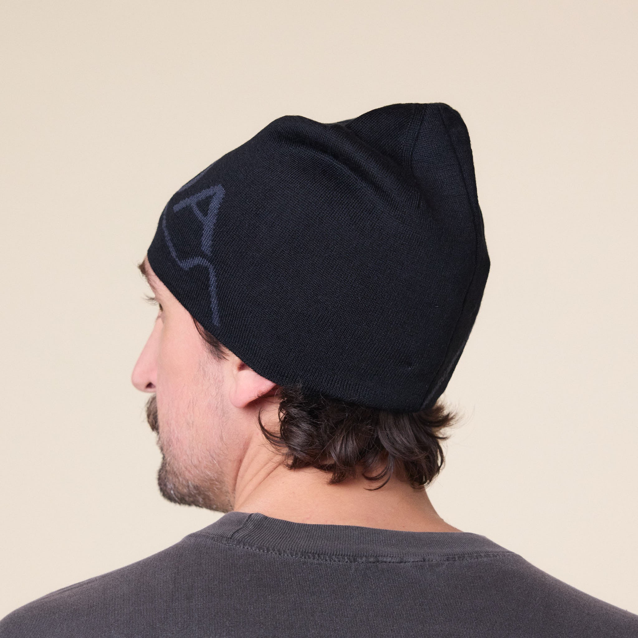 Roa Hiking - Logo Wool Beanie - Black