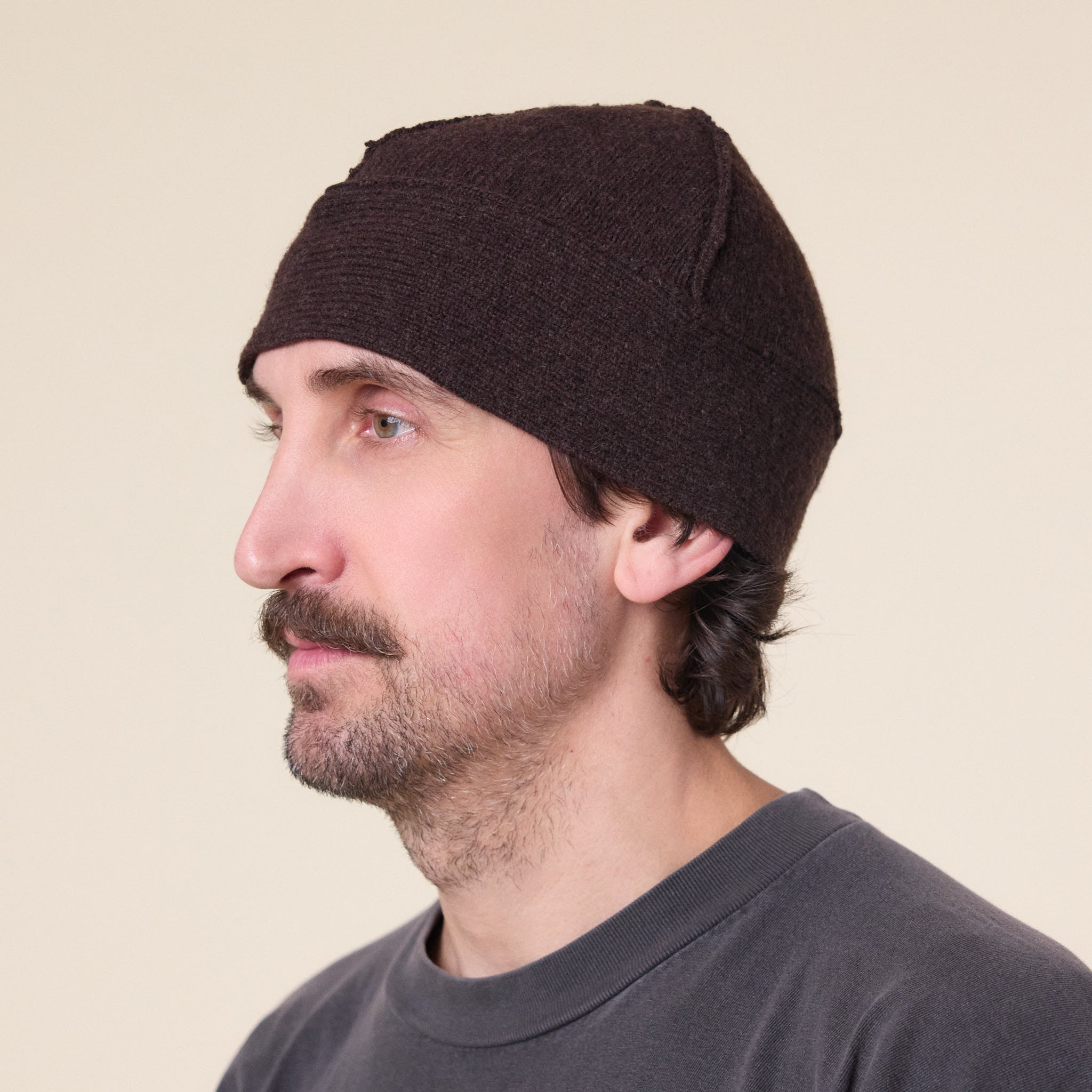 GR10K - Felted Hat - Dark Brown