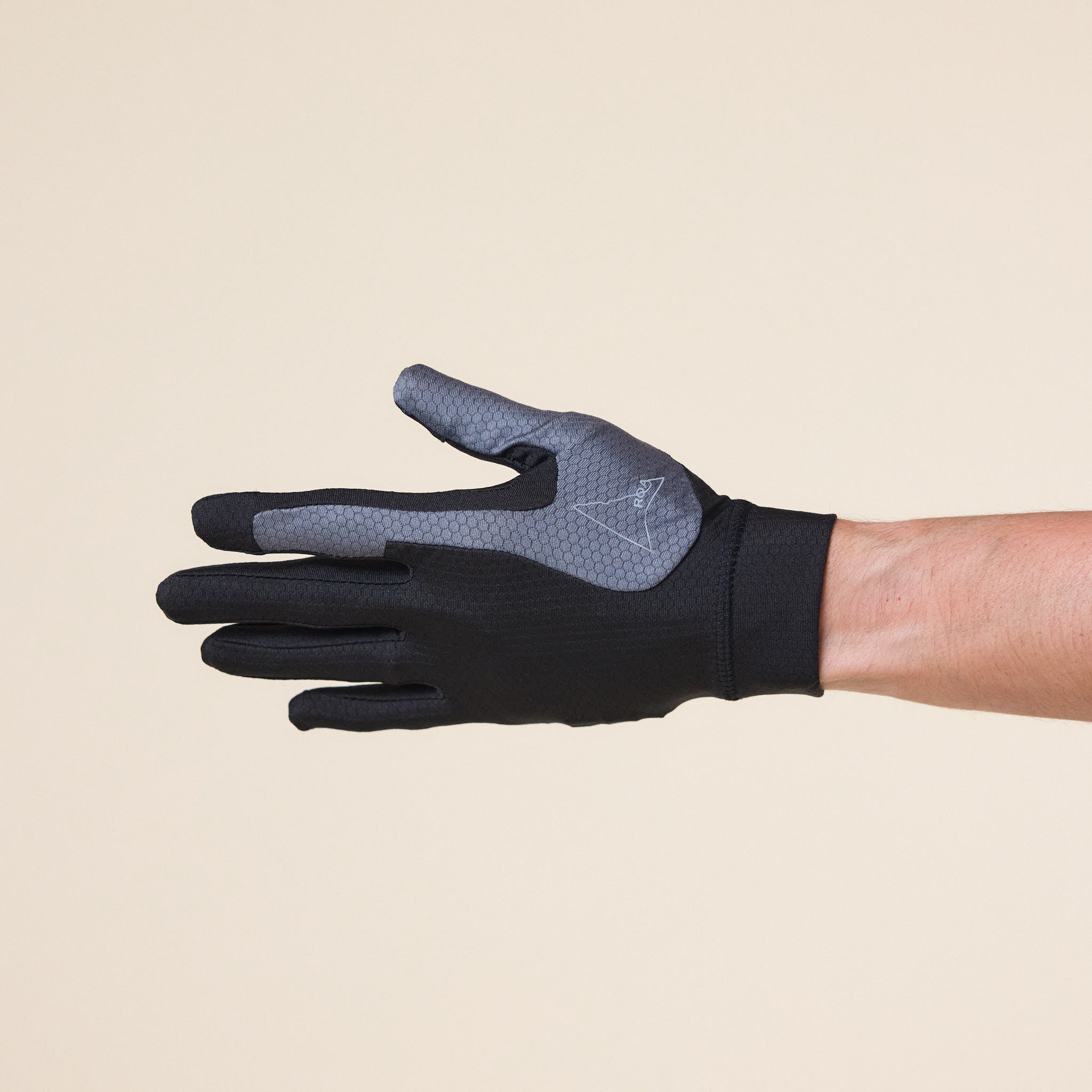 Roa Hiking - Andie Base Layer Gloves - Black / Grey