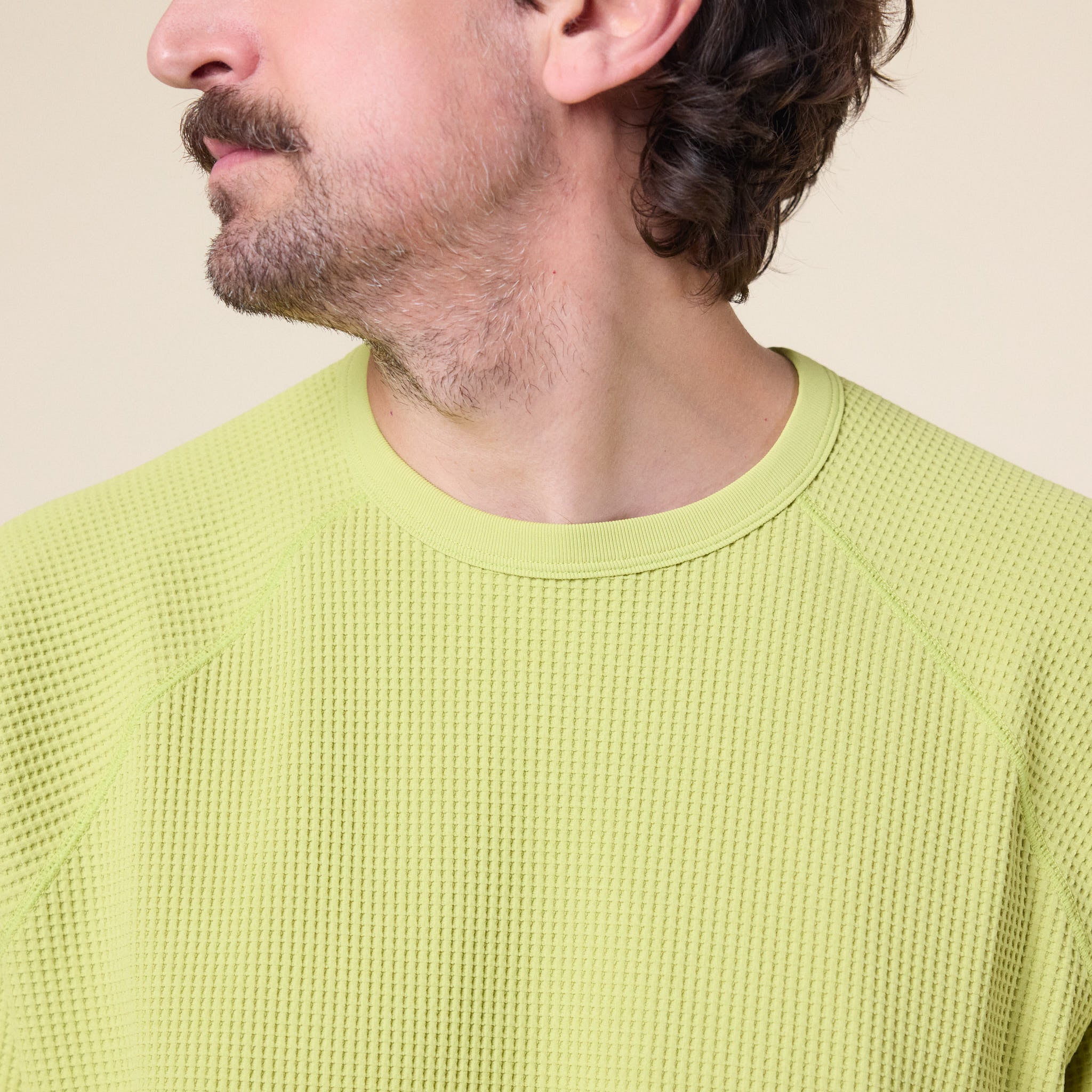 Goldwin - Waffle T-Shirt - Honey Olive