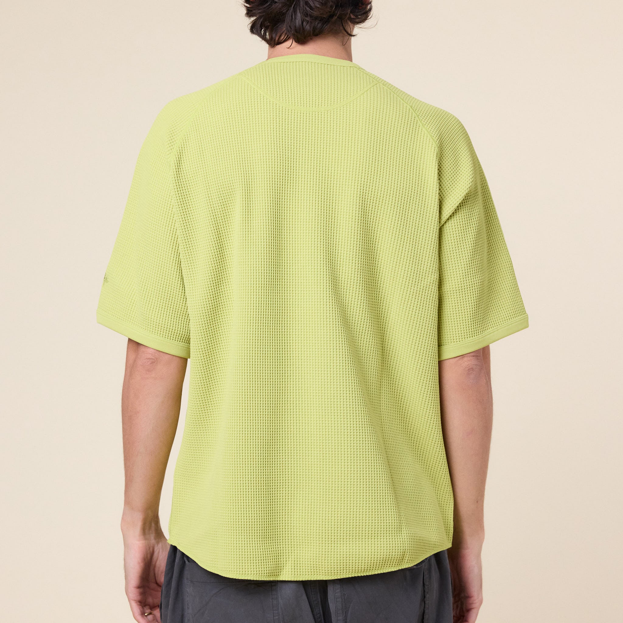 Goldwin - Waffle T-Shirt - Honey Olive
