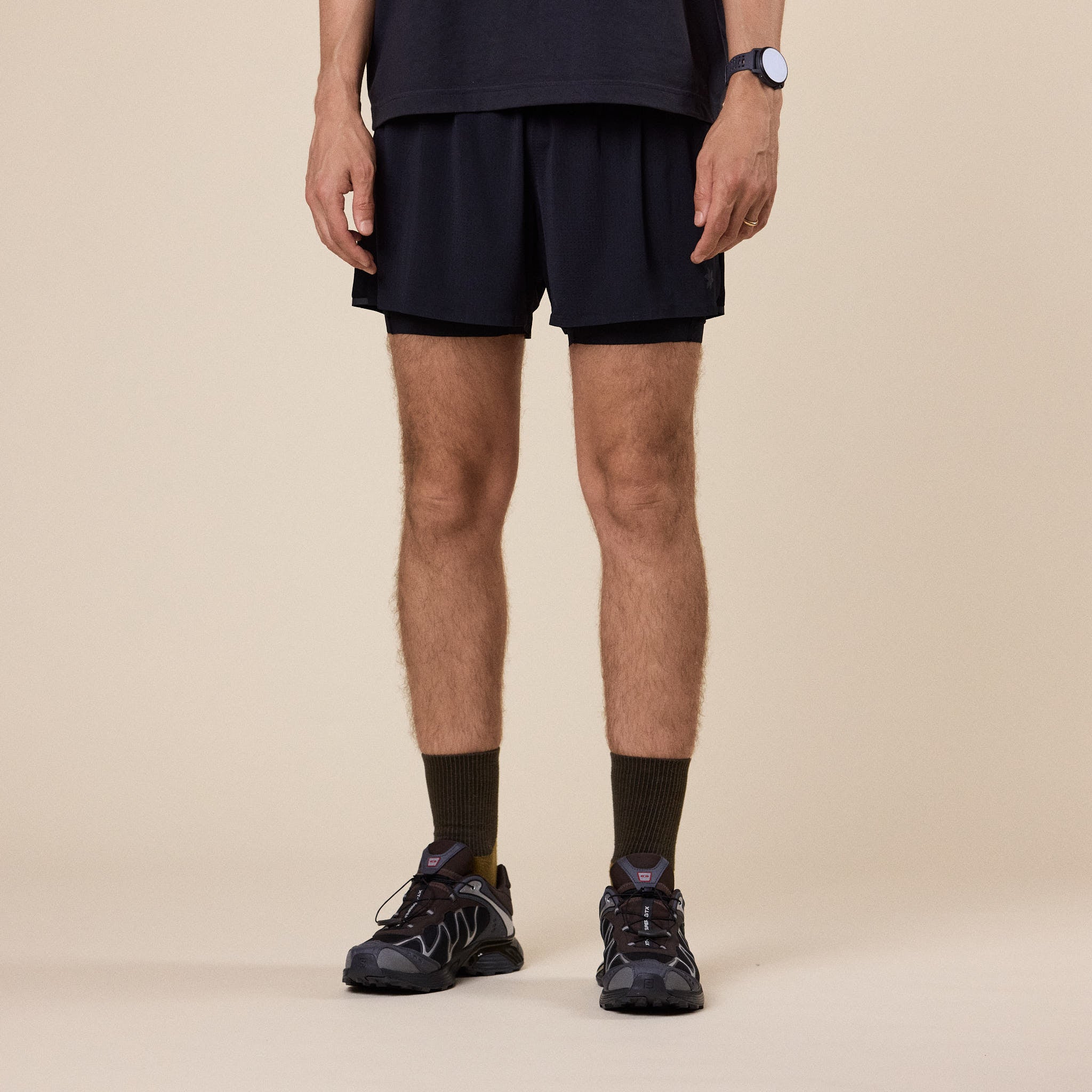 Goldwin - Air Pit Storage Shorts - Black