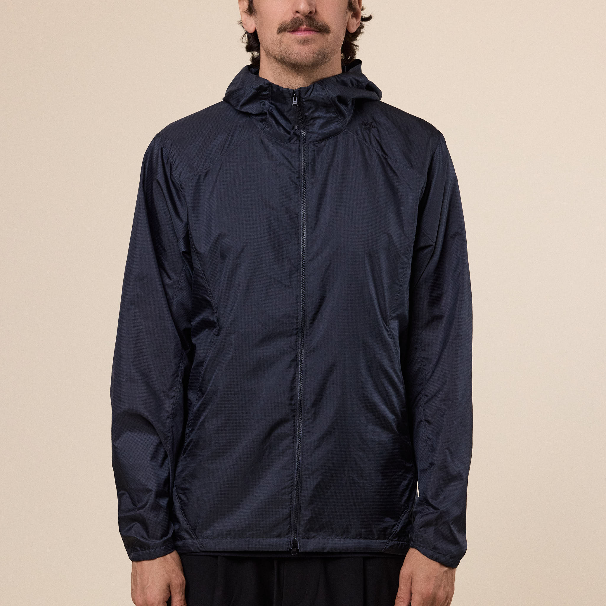 Goldwin - Airly Shell Packable Wind Jacket - Black