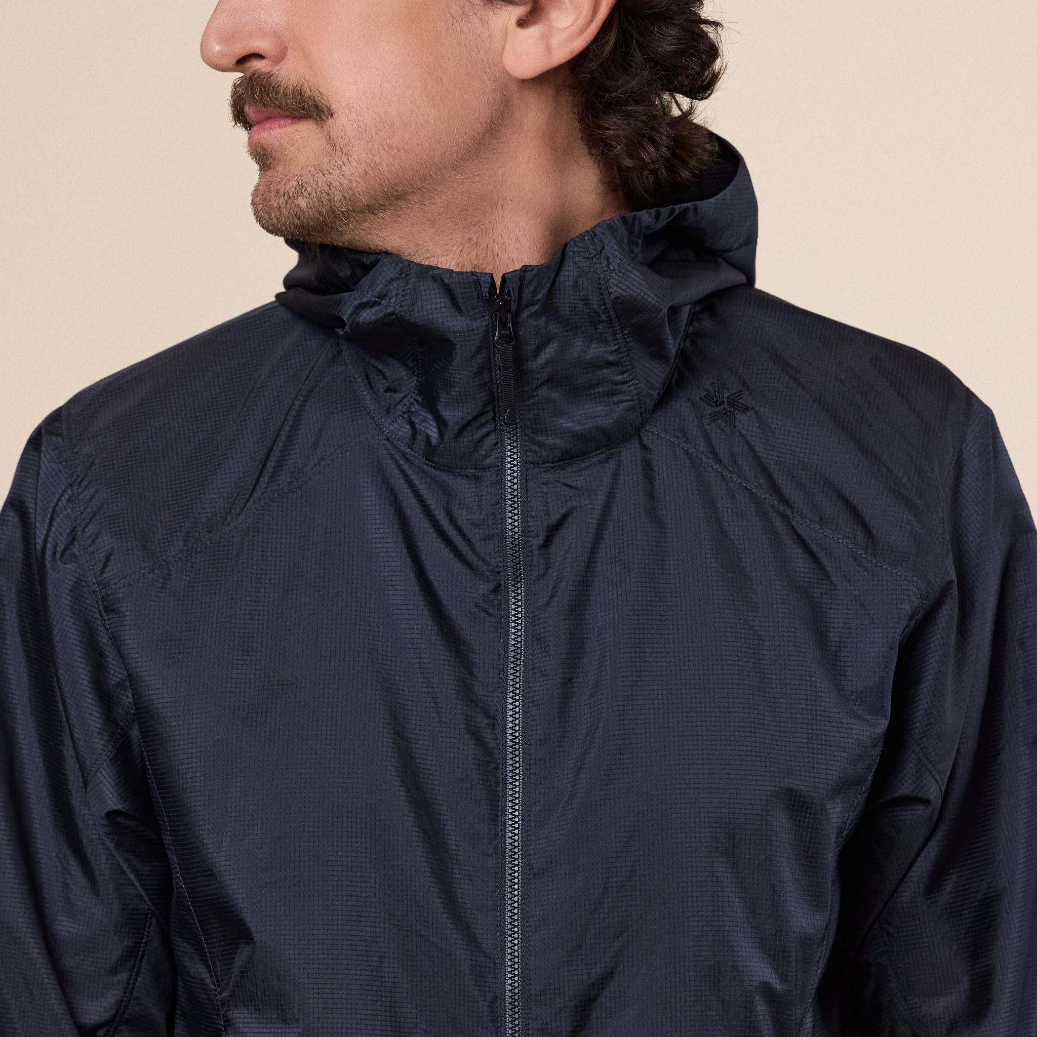 Goldwin - Airly Shell Packable Wind Jacket - Black