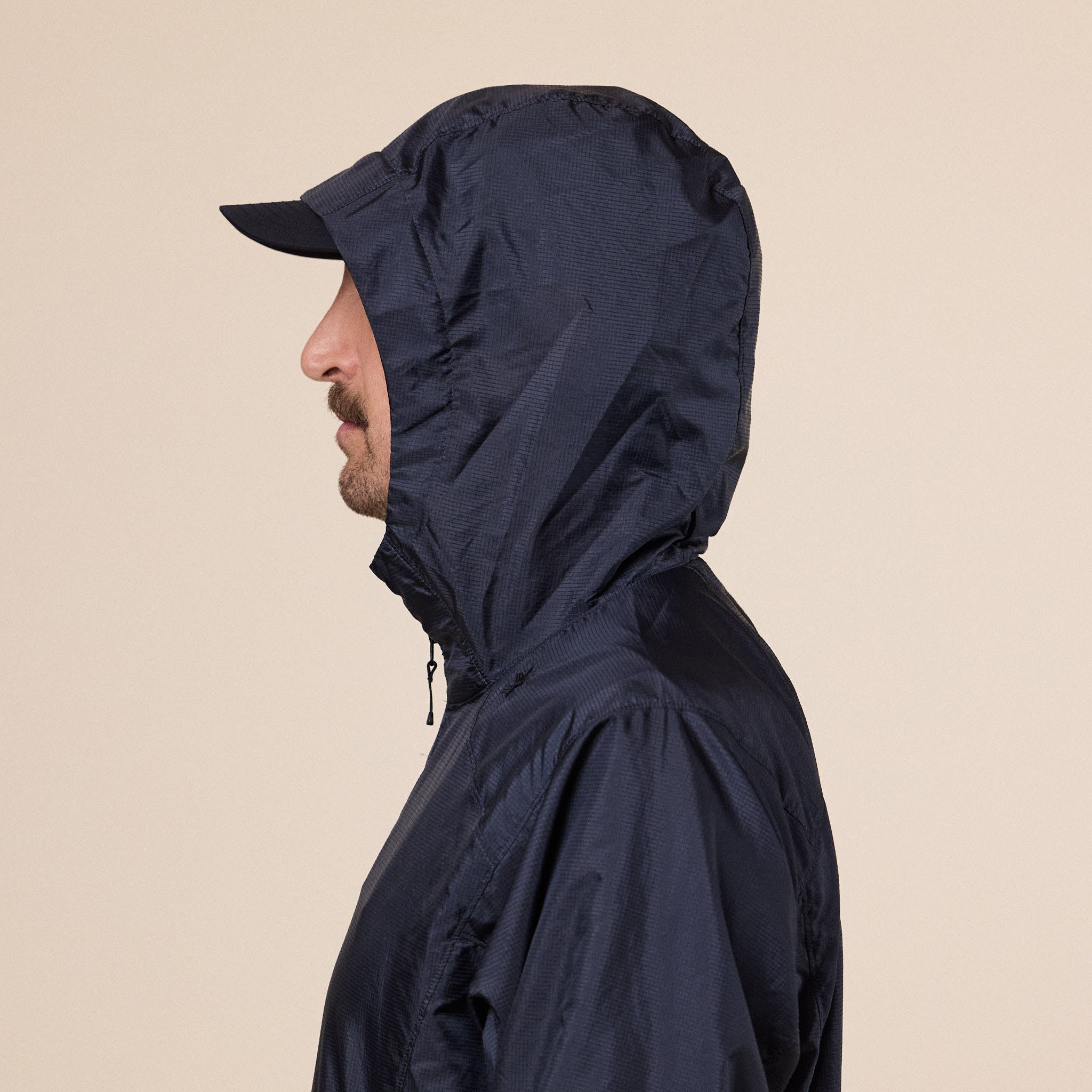 Goldwin - Airly Shell Packable Wind Jacket - Black