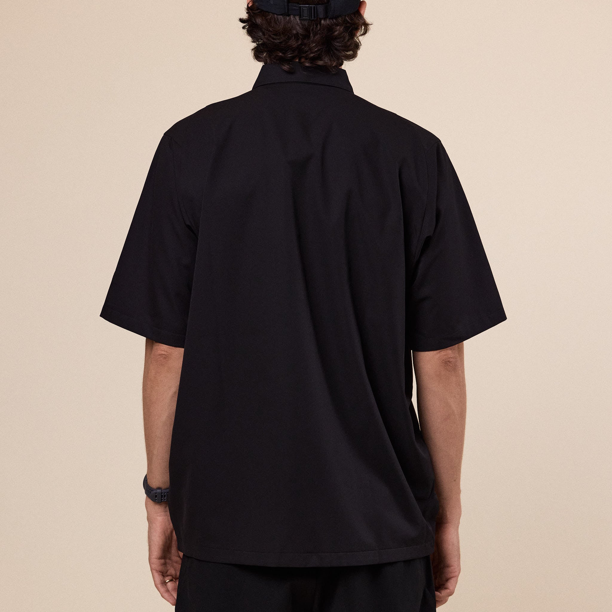 Goldwin - All Direction Light Short Sleeve Shirt - Black