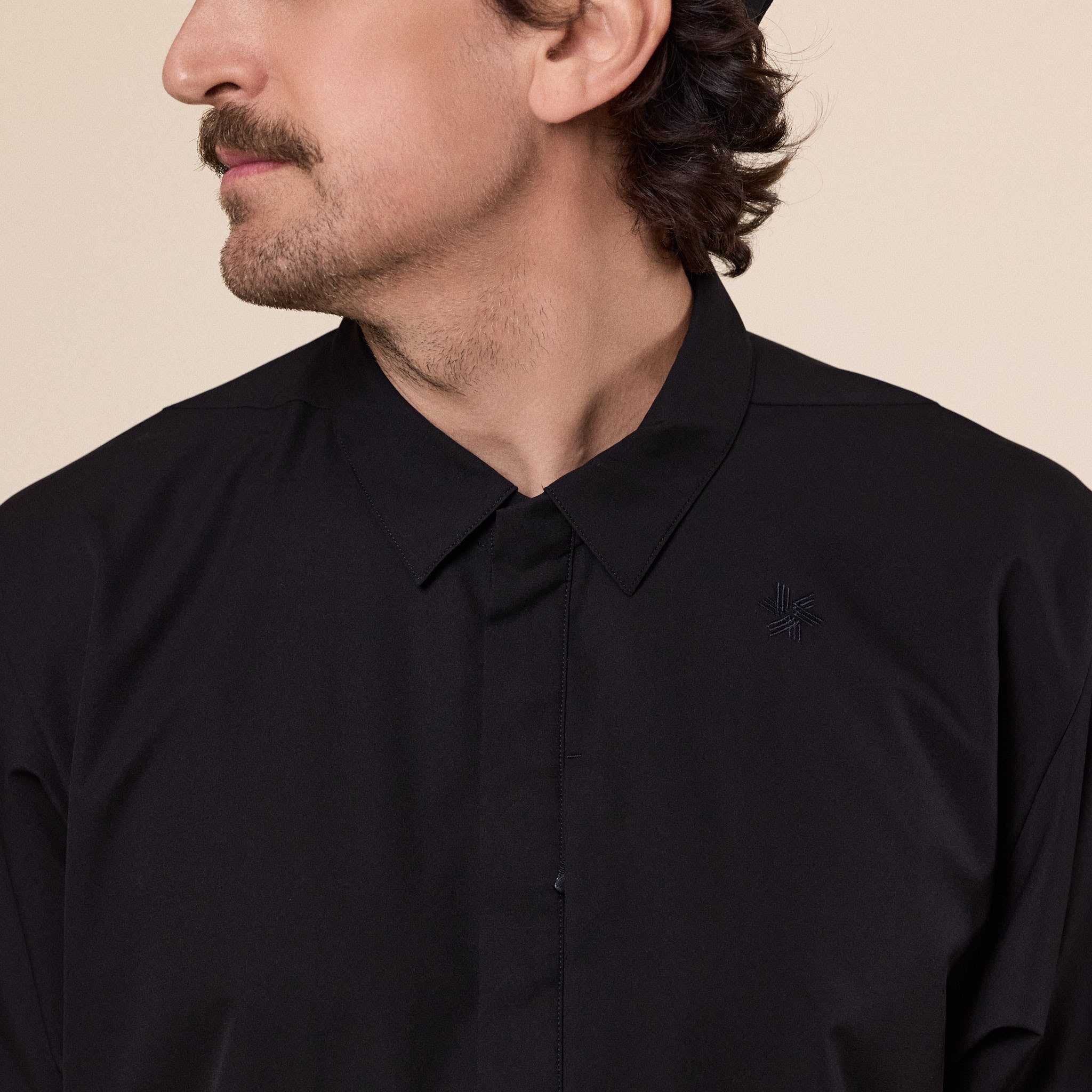 Goldwin - All Direction Light Short Sleeve Shirt - Black