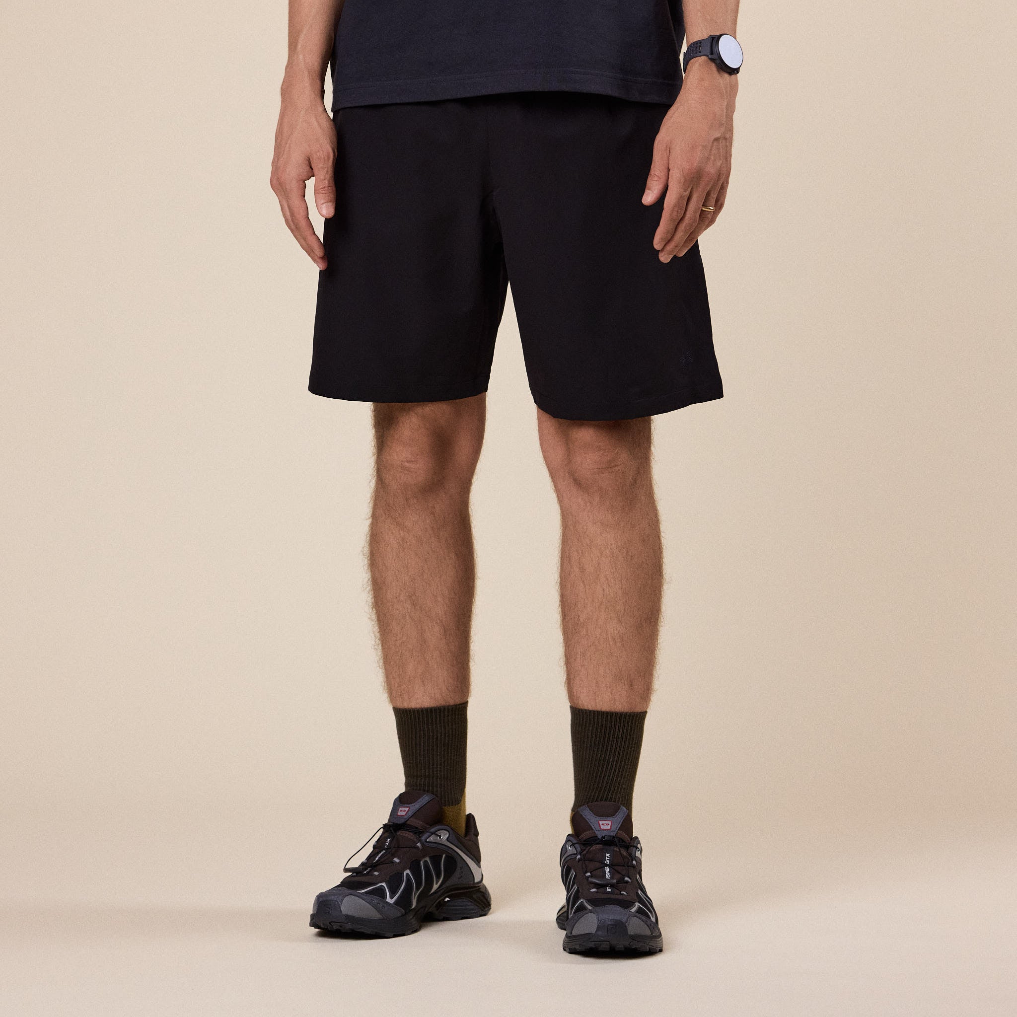 Goldwin - All Direction Light Shorts - Black