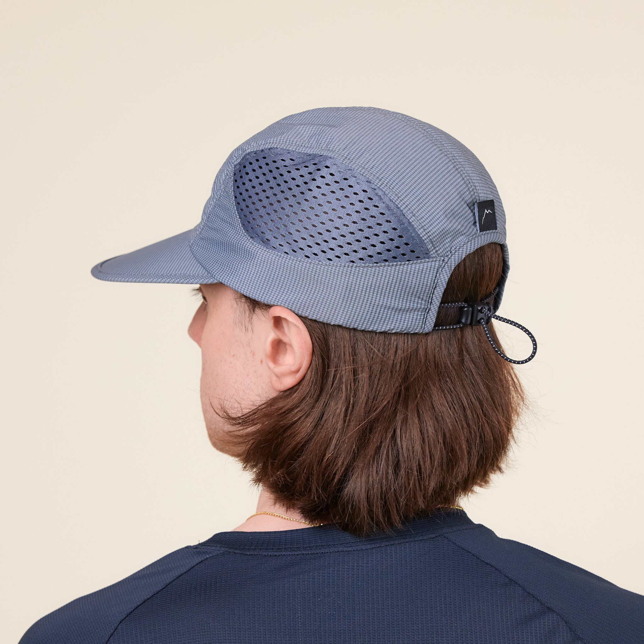 CAYL "Climb As You Love" - Light Check Mesh Cap - Dark Grey