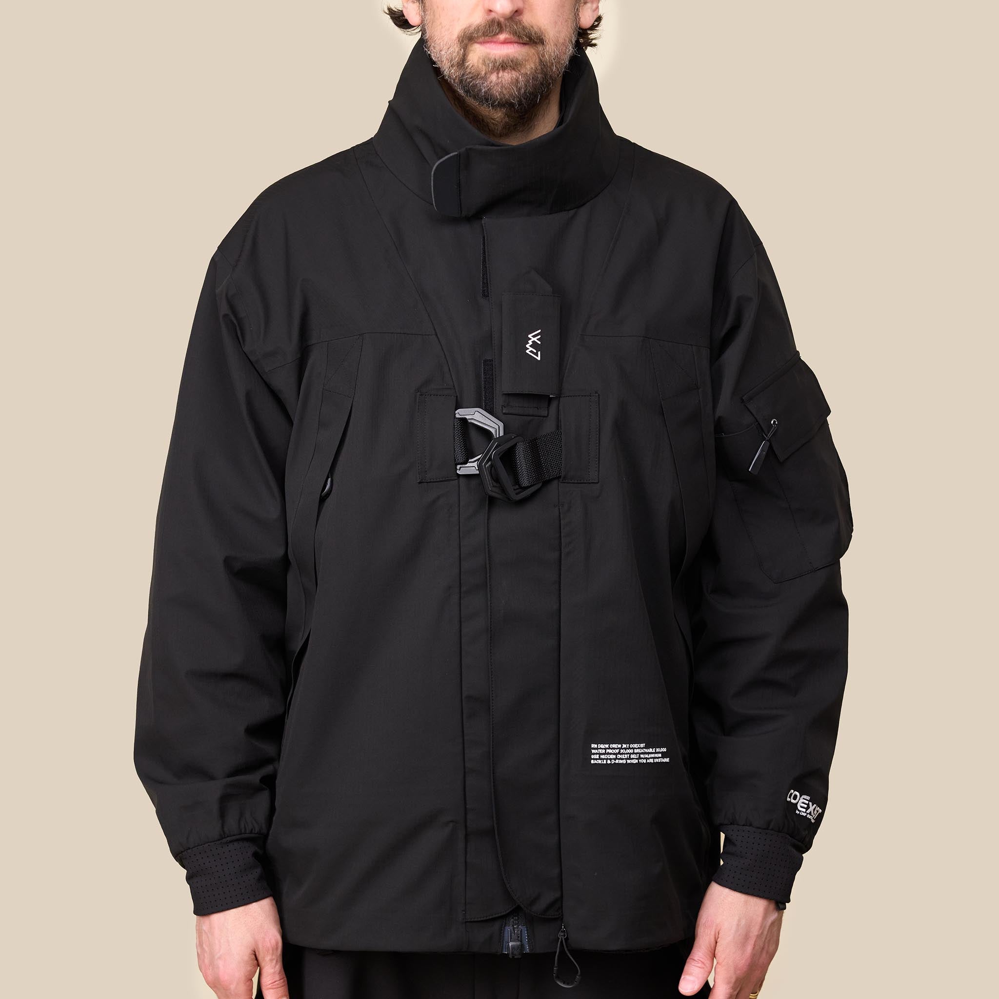 CMF Comfy Outdoor Garment - Royal Navy Deck Jacket Co-Exist - Black