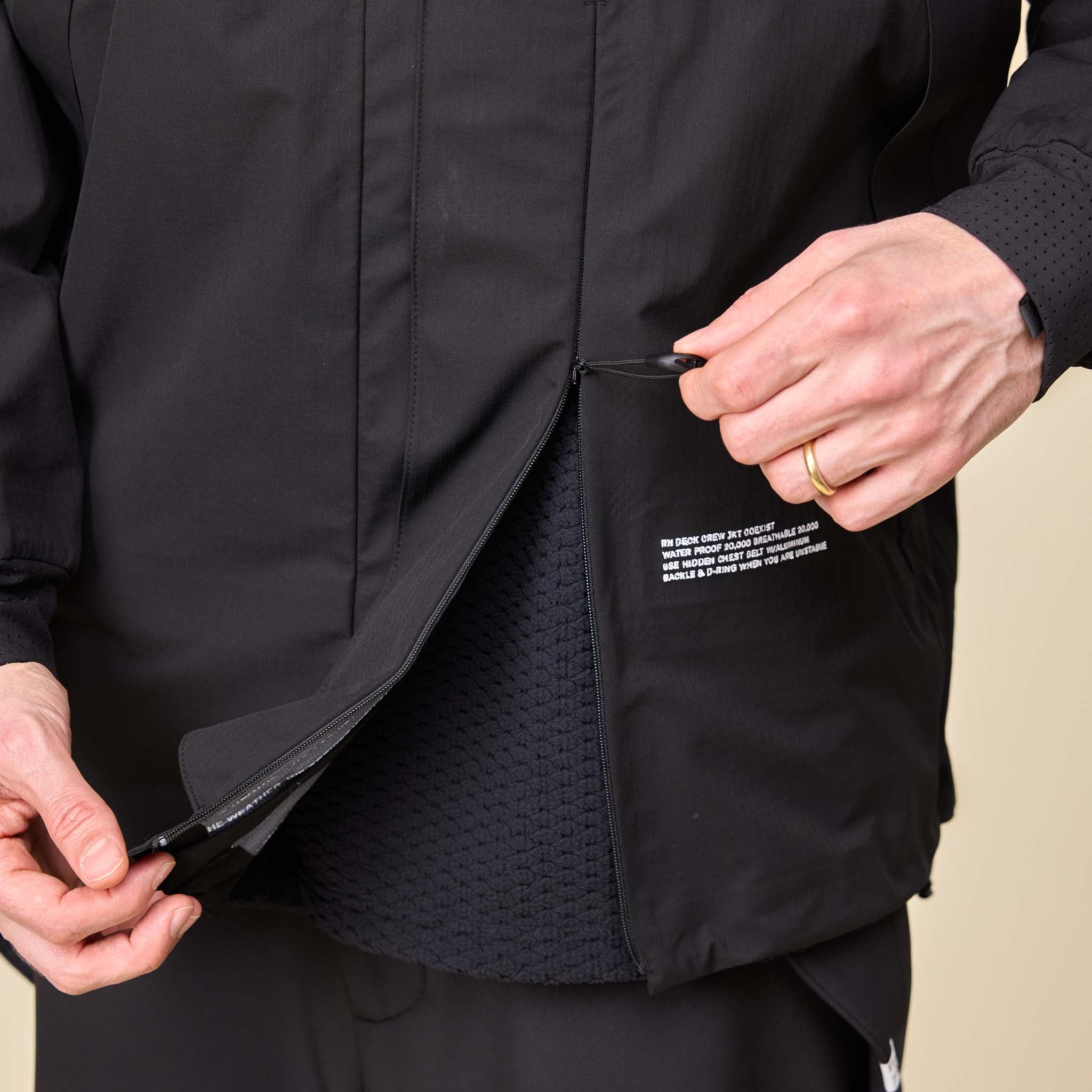 CMF Comfy Outdoor Garment - Royal Navy Deck Jacket Co-Exist - Black