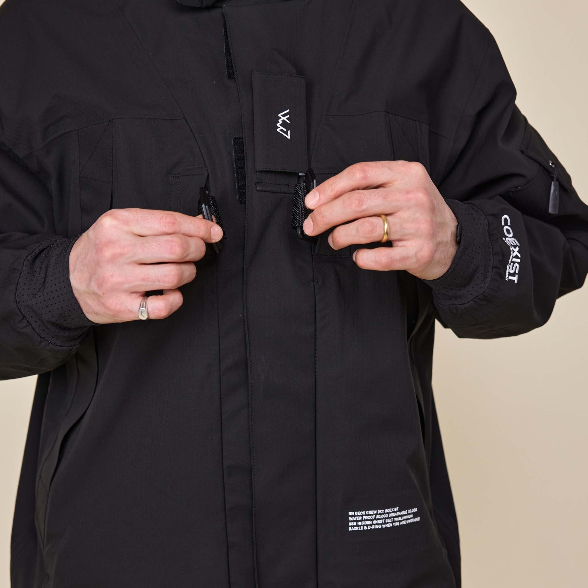 CMF Comfy Outdoor Garment - Royal Navy Deck Jacket Co-Exist - Black