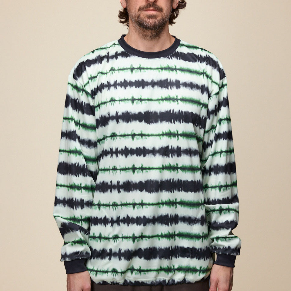 DEMARCOLAB - DTG Dyed Long Sleeve T-Shirt - Green