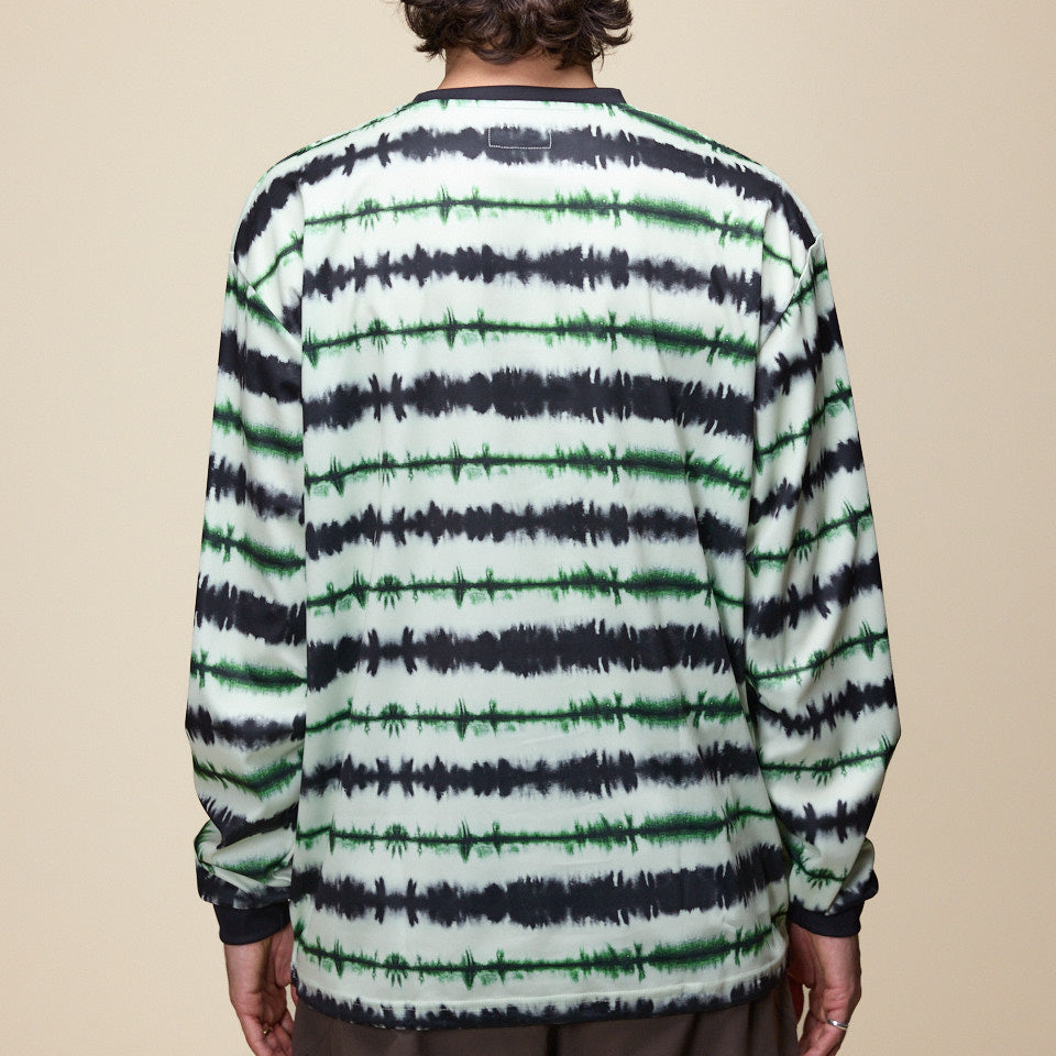 DEMARCOLAB - DTG Dyed Long Sleeve T-Shirt - Green