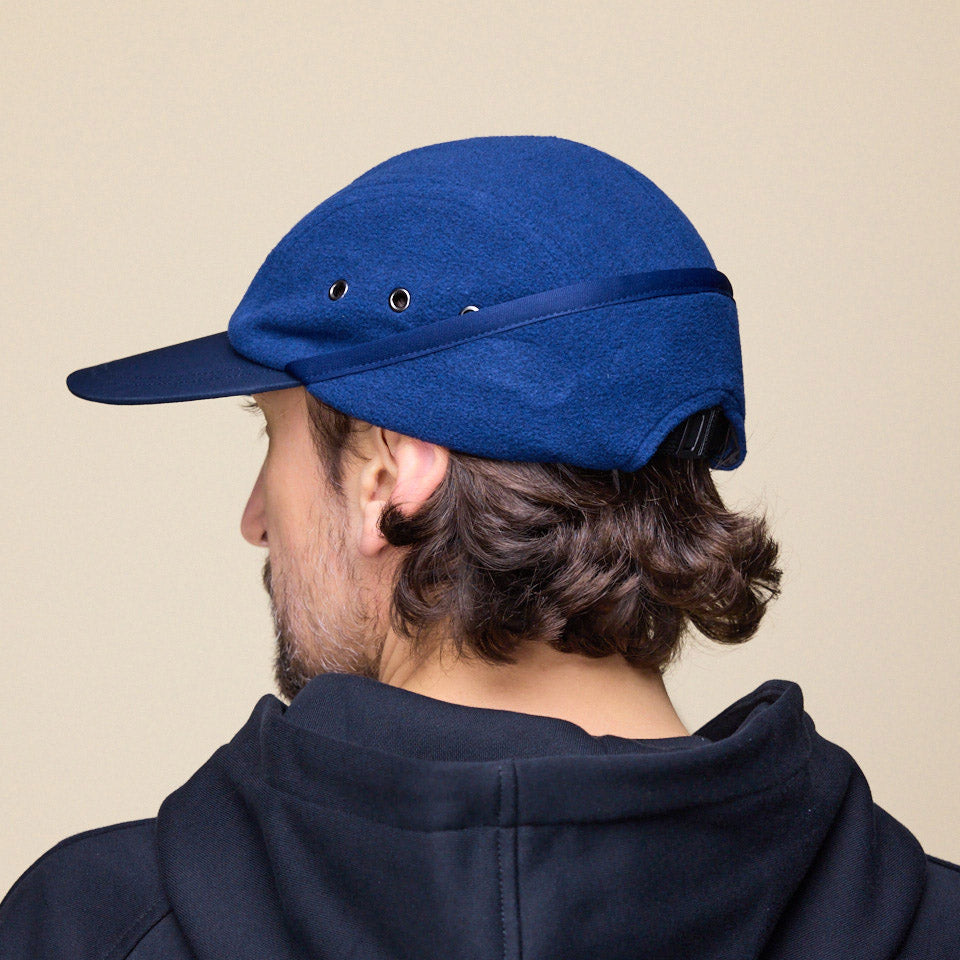 DEMARCOLAB - Cordura™ Fleece Mountain Cap - Navy Blue