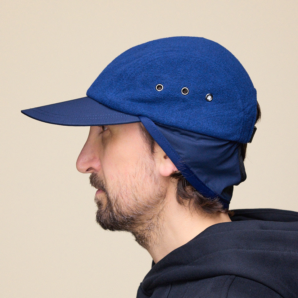 DEMARCOLAB - Cordura™ Fleece Mountain Cap - Navy Blue