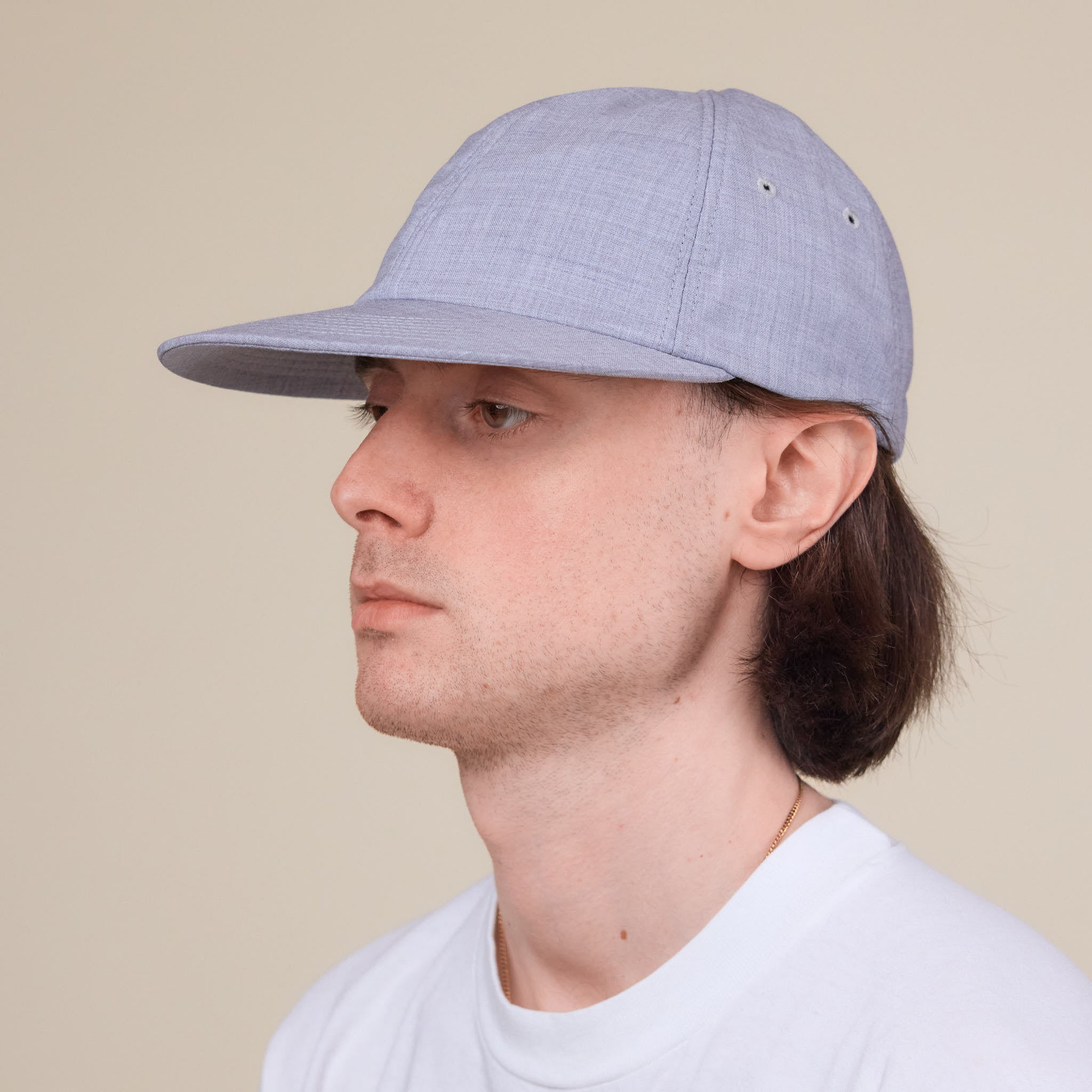 Found Feather - Classic 6 Panel Cap (Tropical Wool) - Lavender