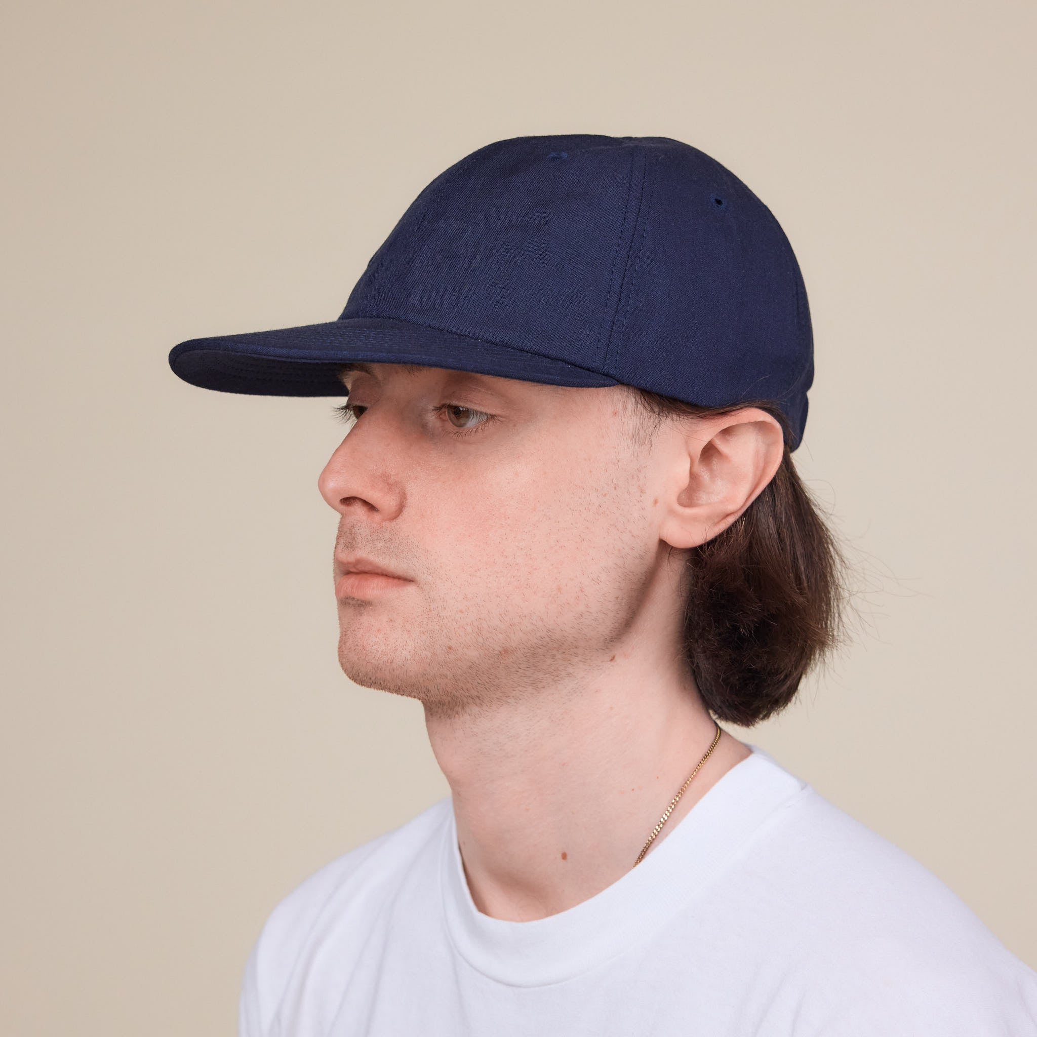 Found Feather - Classic 6 Panel Cap COOLMAX - Navy