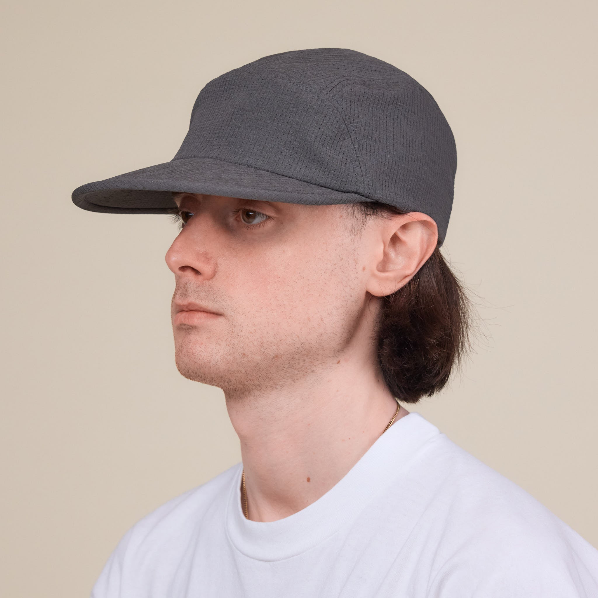 Found Feather - Half Moon Cap Dot Air - Smoke Brown