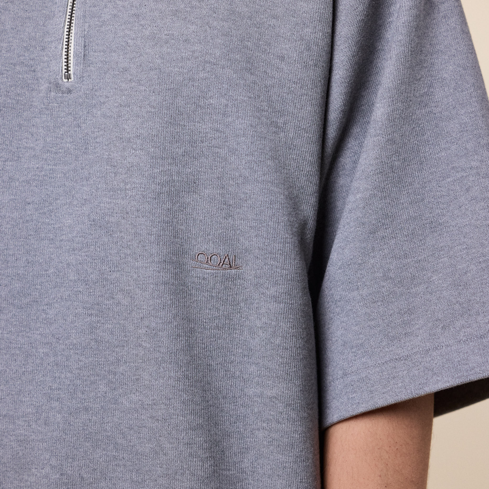 Nanamica - Half Zip Sweat - Grey