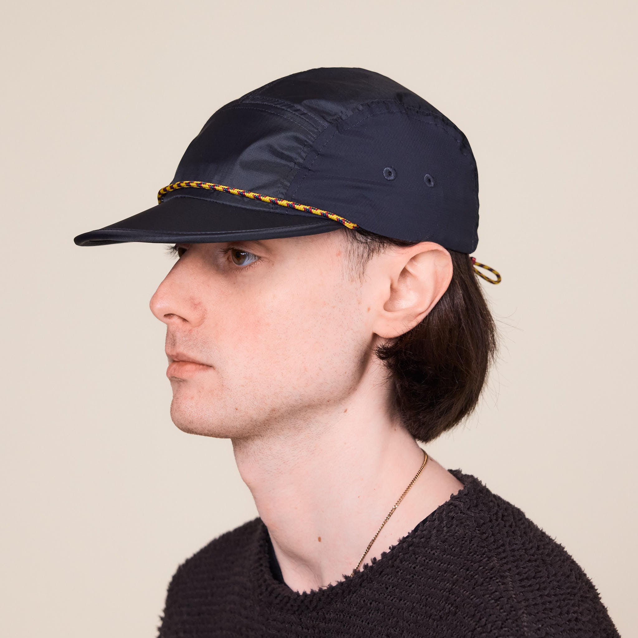 Klättermusen - Runa Five PAnel Cap - Raven Black