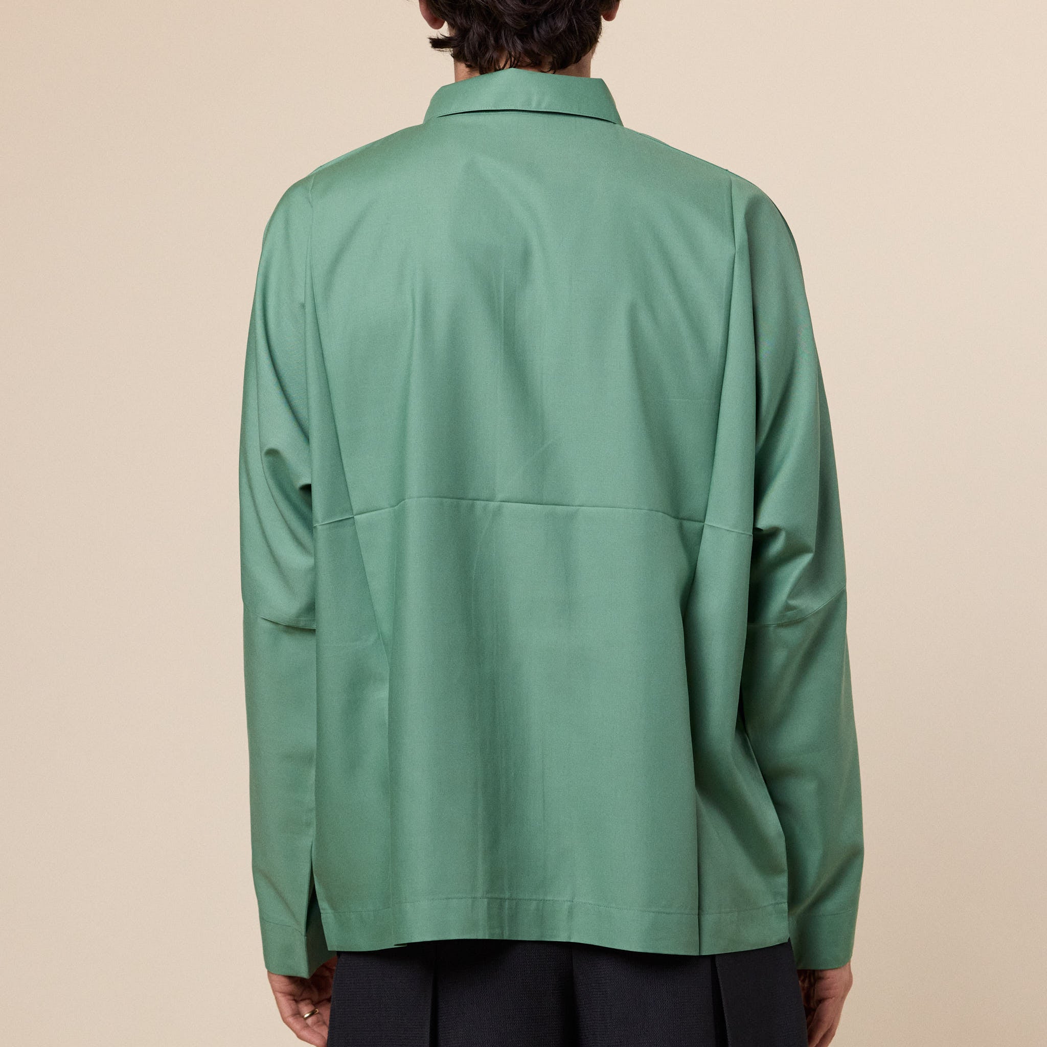 IM MEN - Compact Shirt - Light Green