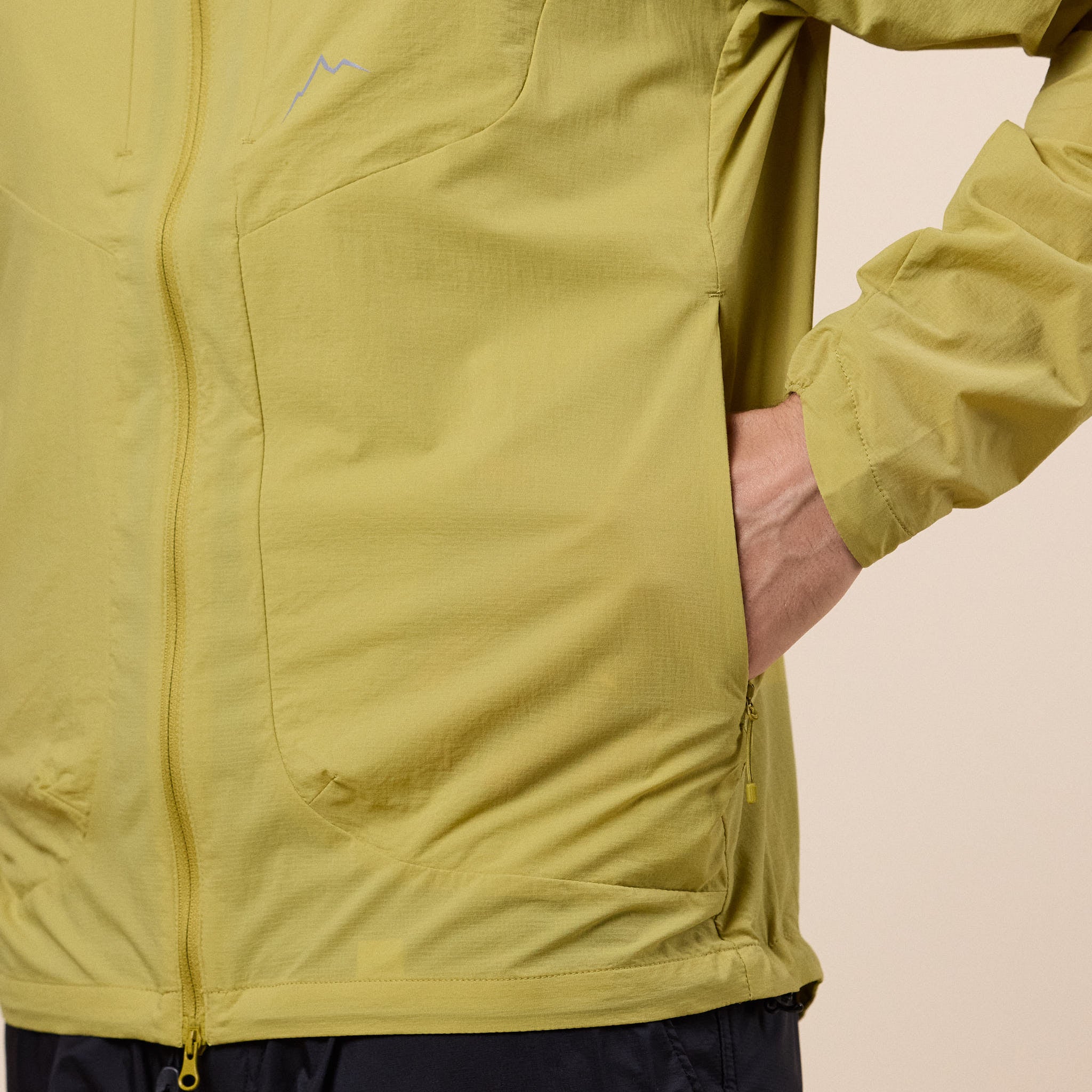 CAYL "Climb As You Love" - Light Conseal Zip Jacket - Golden Yellow