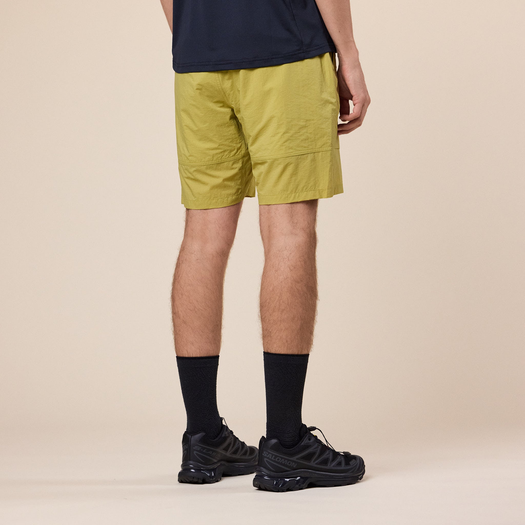 CAYL "Climb As You Love" - Light Conseal Zip Shorts - Yellow